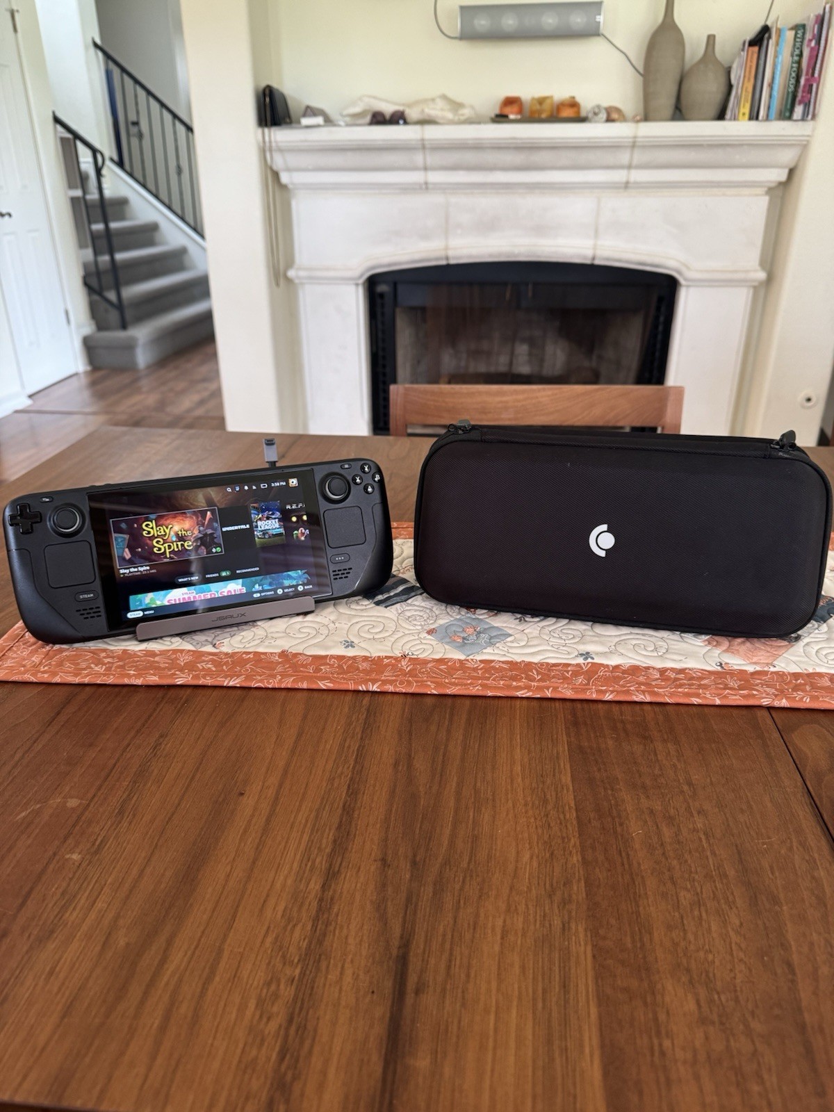 Valve Steam Deck 1TB Handheld Console Black w/ Carrying Case and Dock