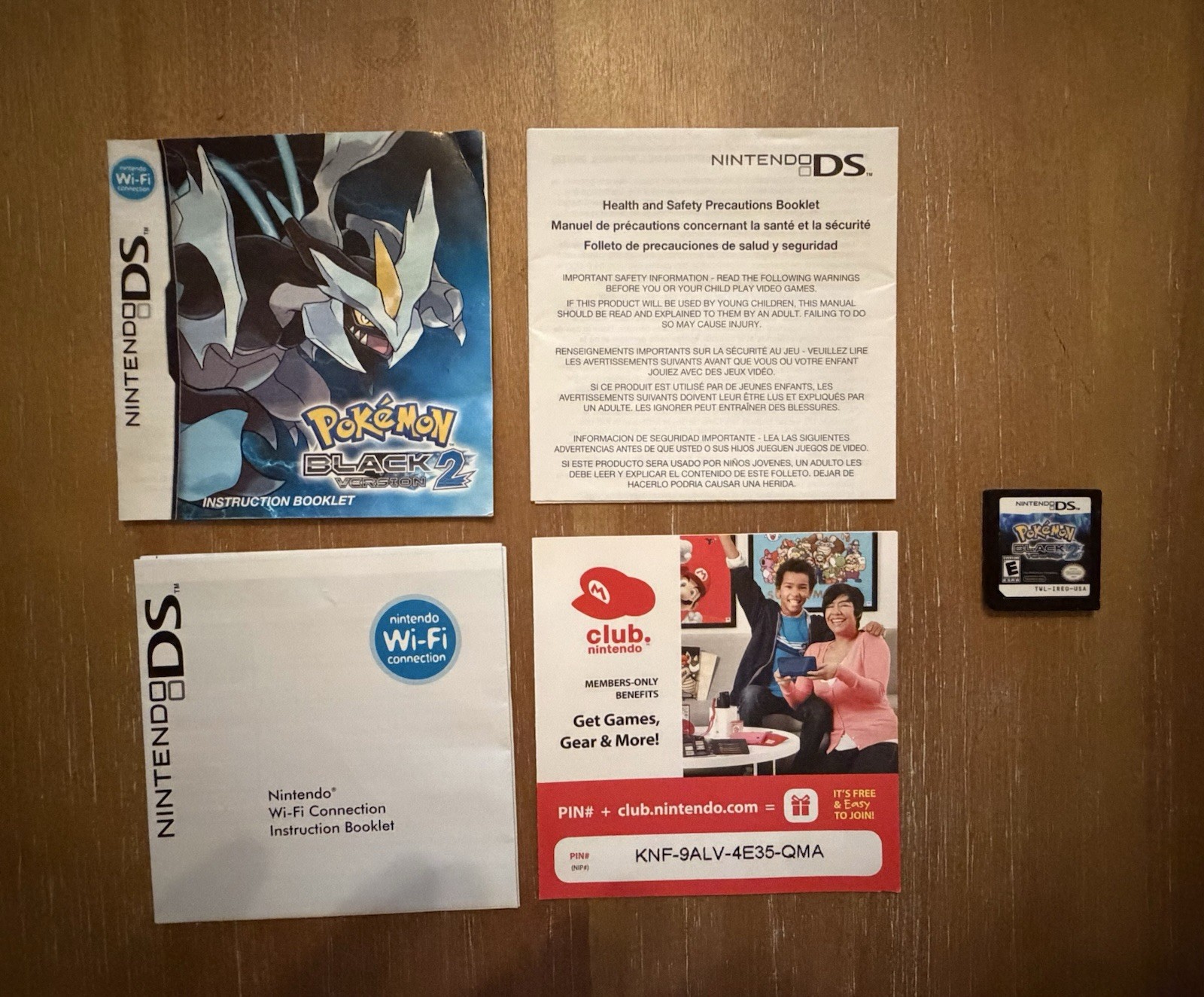 Pokémon Black Version 2 (Nintendo DS, 2012) – Tested & CIB