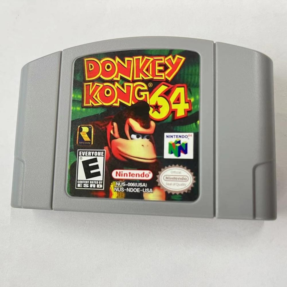 Donkey Kong 64 – Nintendo 64 (N64) Near mint Mint condition Fast shipping
