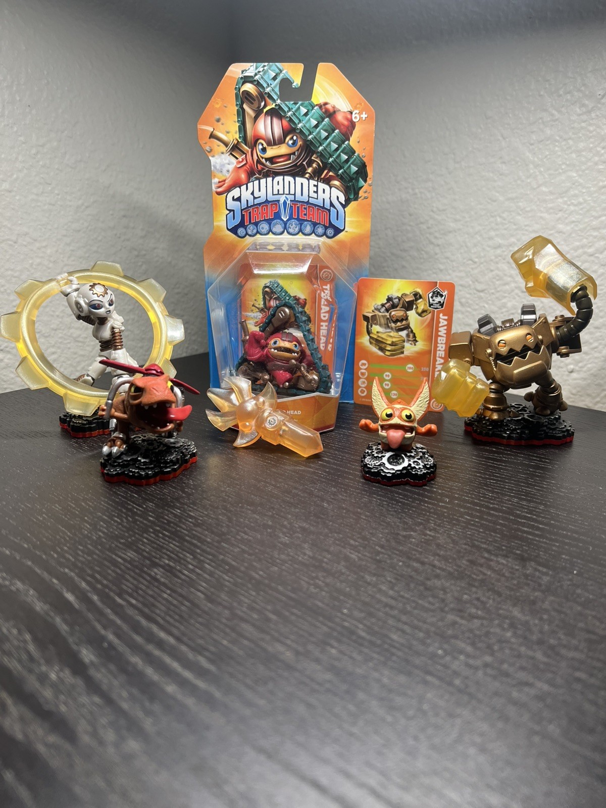 Skylanders Trap Team Tech Element: Gearshift, Jawbreaker, Tread Head & Trap
