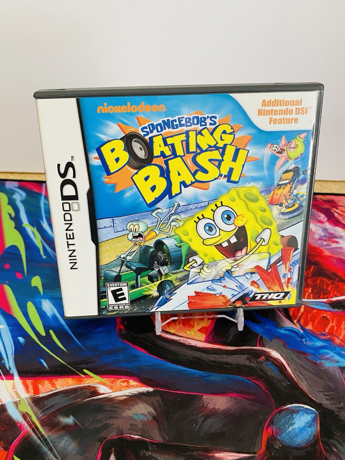 REFURBISHED SpongeBob’s Boating Bash (Nintendo DS, 2010). Tested.