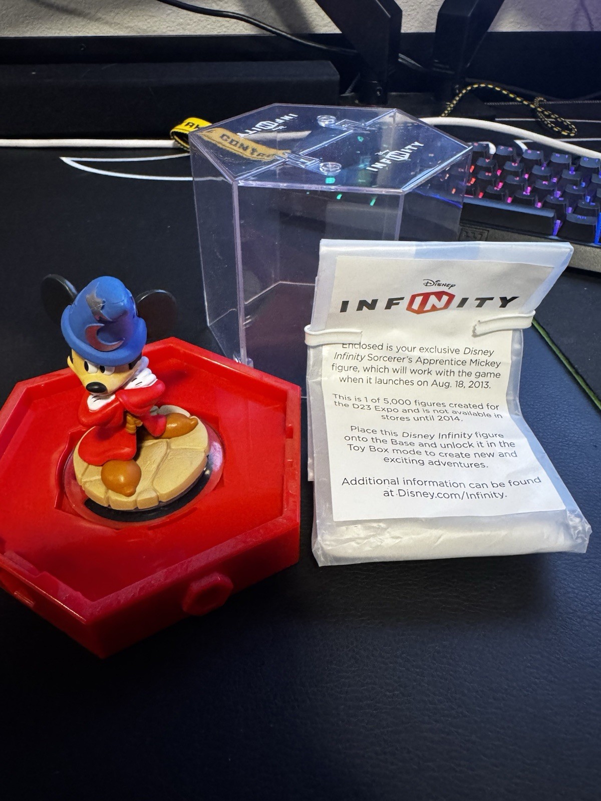 Disney Infinity Sorcerer’s Apprentice Mickey Exclusive 2013 d23 expo 1-5000