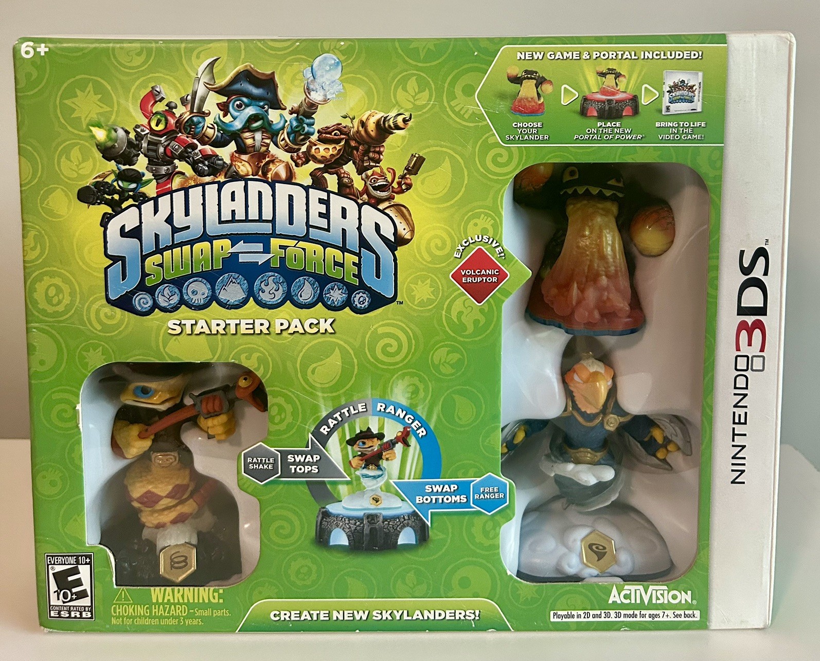 Skylanders: 2013 Swap 🔄 Force – Starter Pack – Nintendo 3DS – BNIFSP