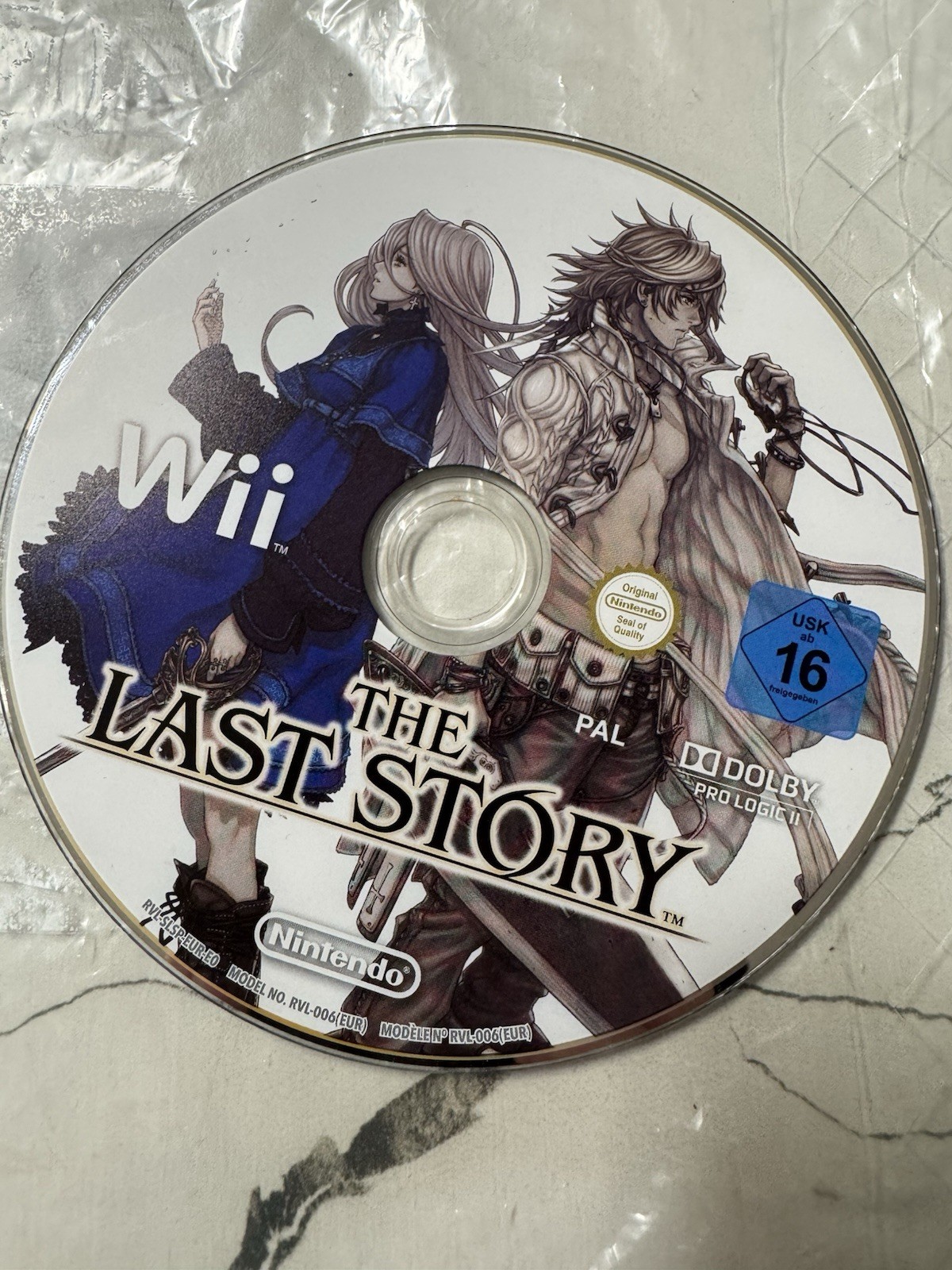 The Last Story PAL Nintendo Wii White Loose Copy UK Edition Nice