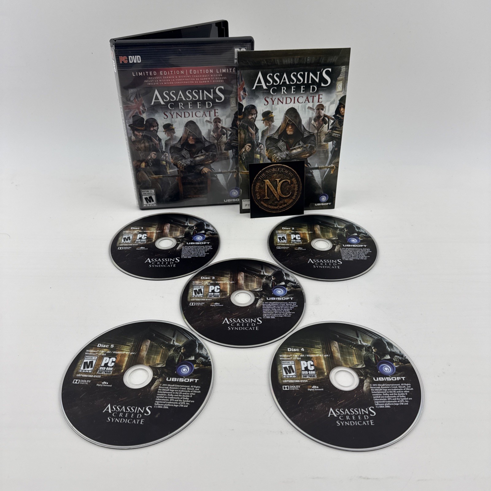 Assassin’s Creed Syndicate Limited Edition PC DVD-ROM Game with Key Code