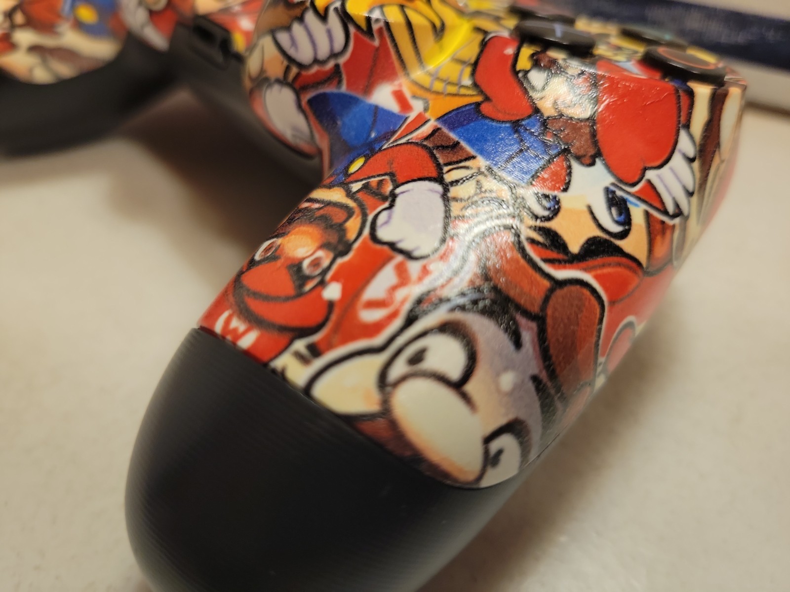 Mario Sony DualShock 4 Controller PlayStation PS4 – Custom Hydro Dipped