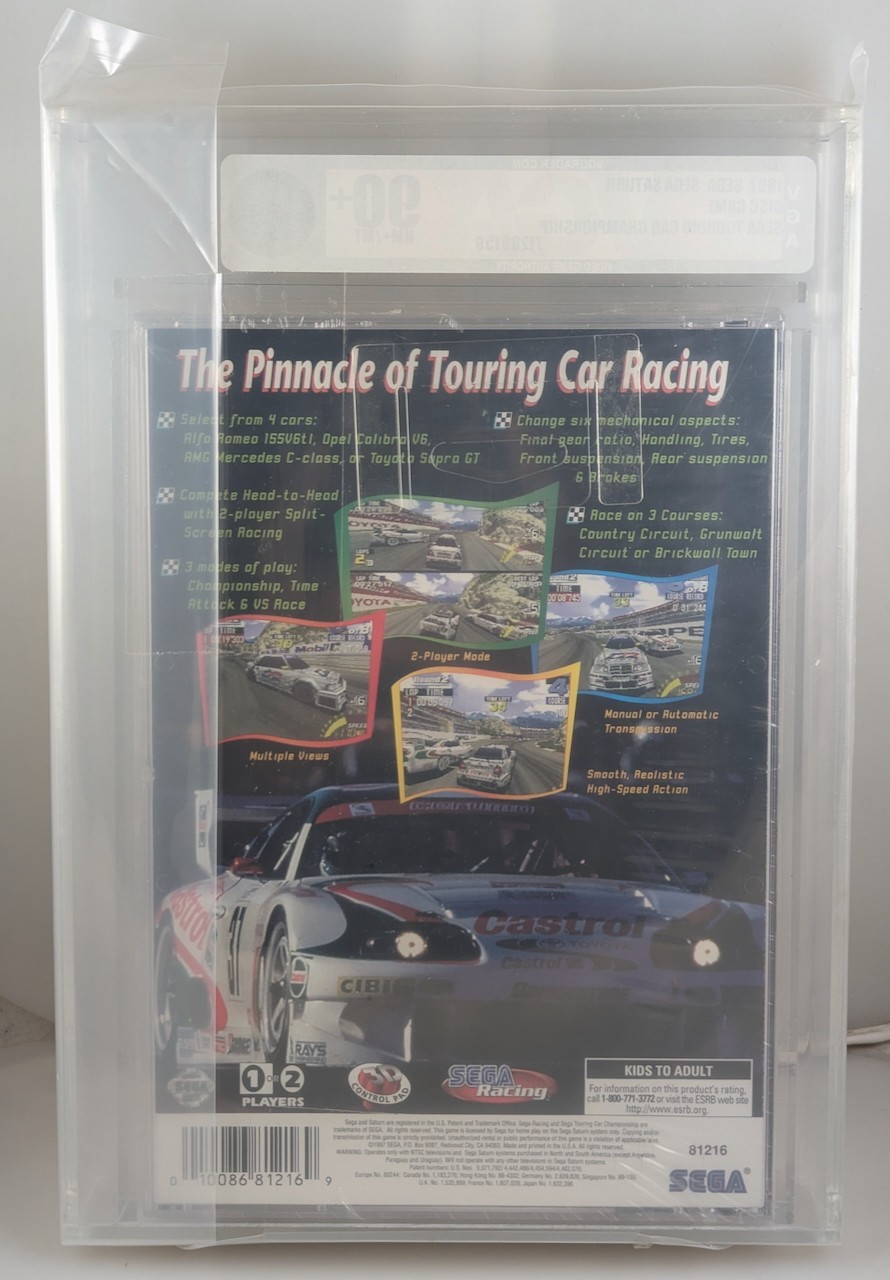 Sega Saturn – Sega Touring Car Championship Brand New Factory Sealed VGA 90+