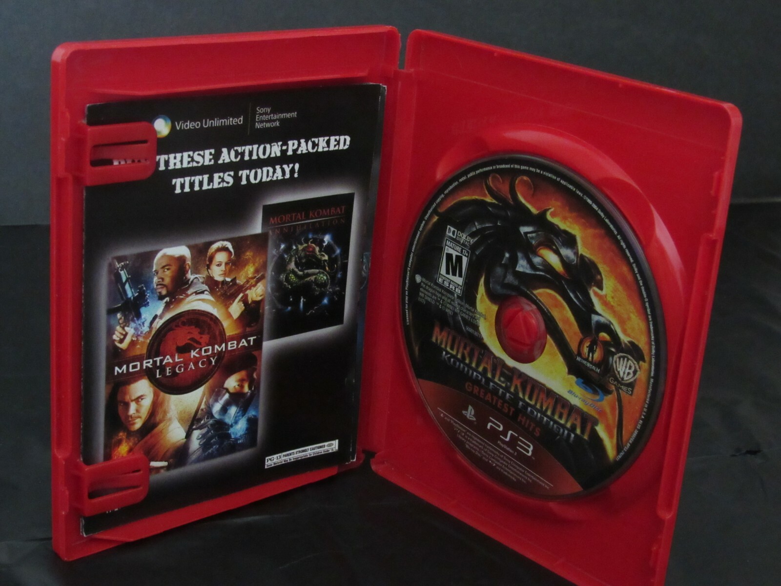 Mortal Kombat — Complete Edition (Sony PlayStation 3, 2012)
