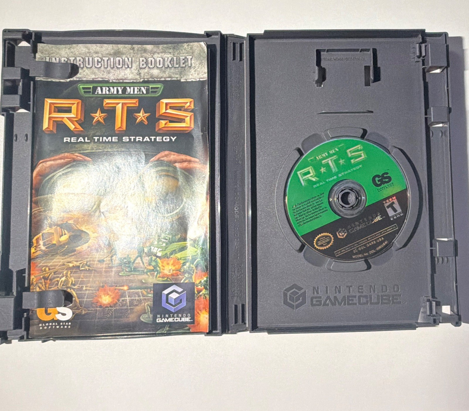 Global Star Software Army Men: RTS (2002) Strategy T GameCube NTSC-U/C Manual