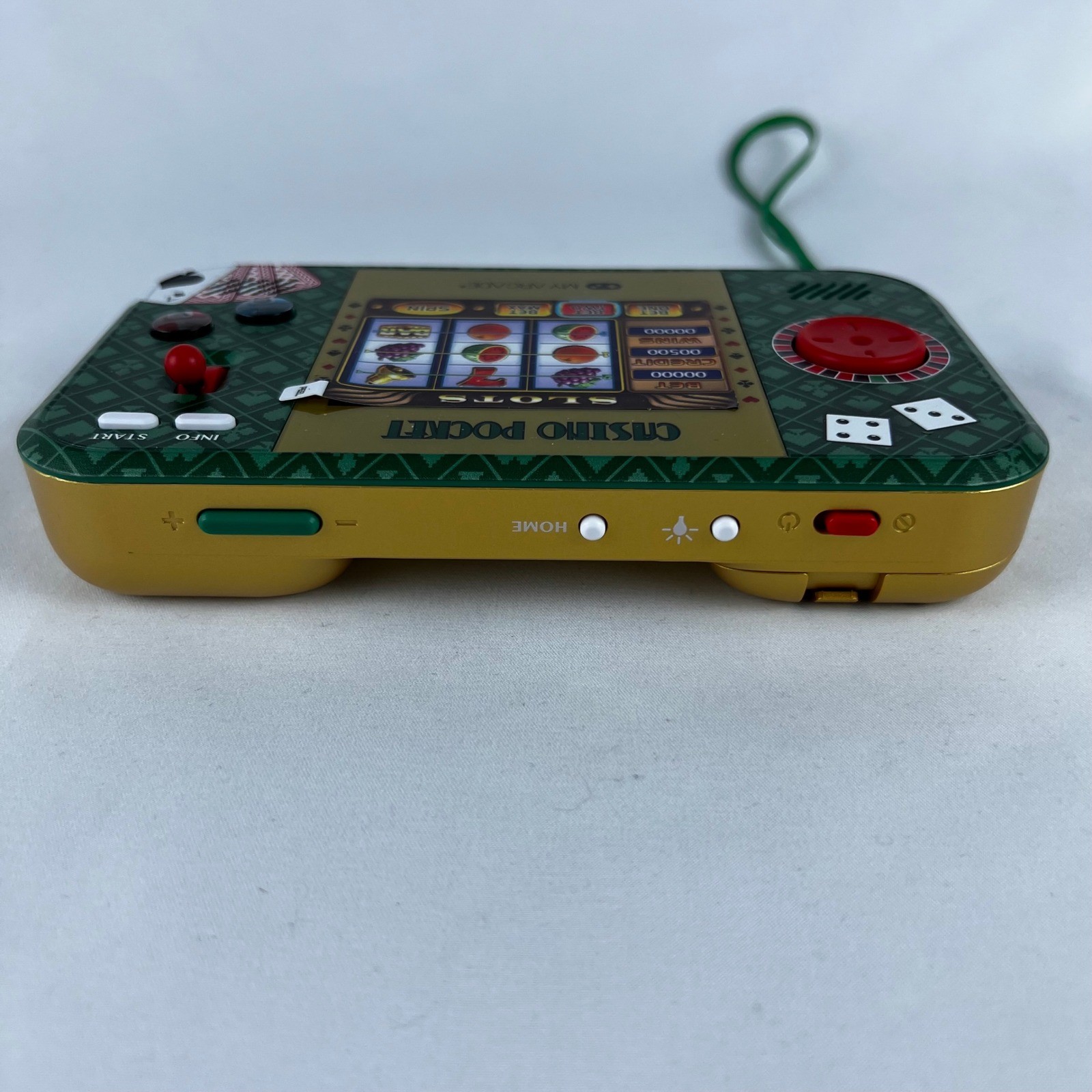 My Arcade Casino Pocket Player Max Handheld Gaming Console Gold DGUN-3948