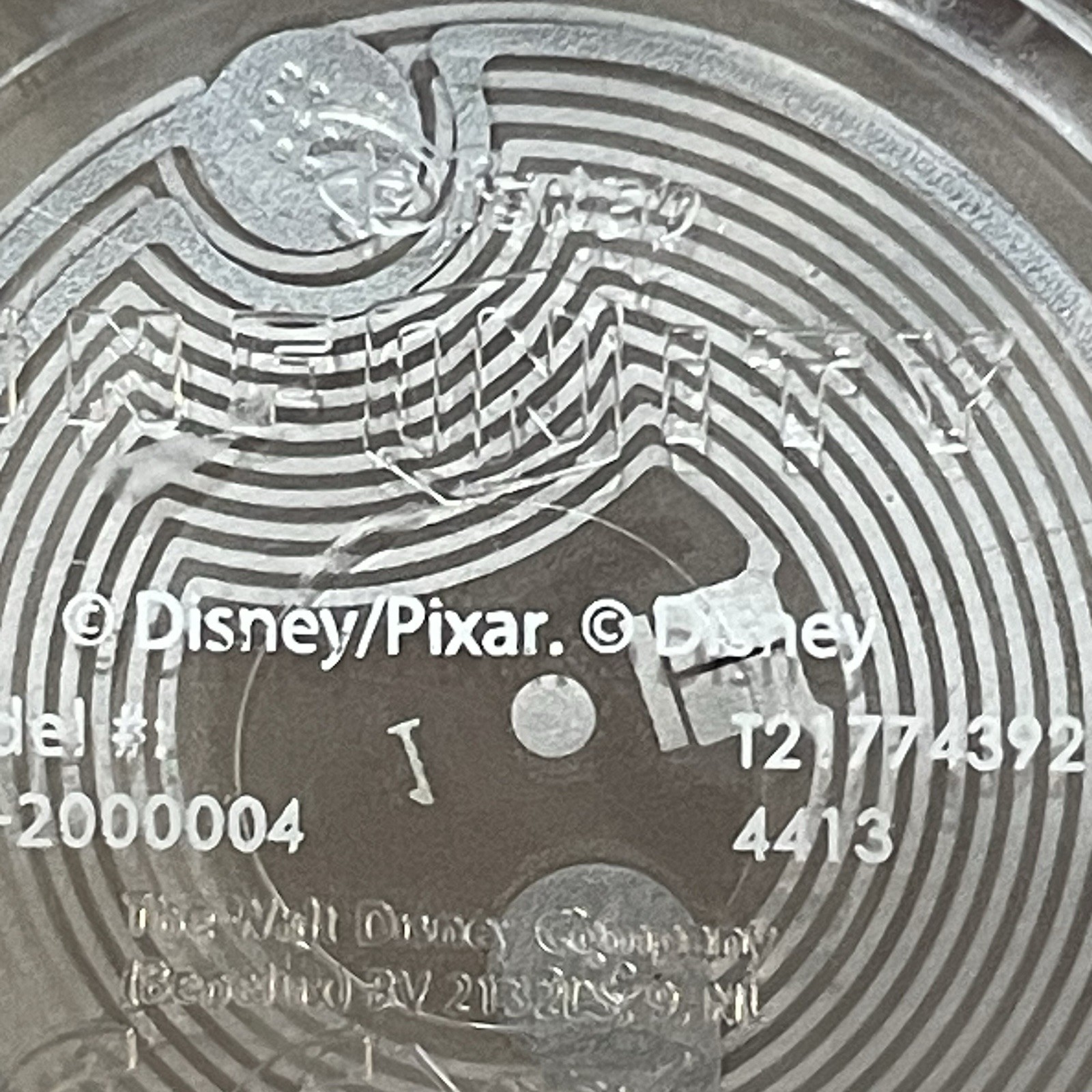 Disney Pixar Infinity 1.0 Crystal Game Piece Toy Story Buzz Spaceship Gift
