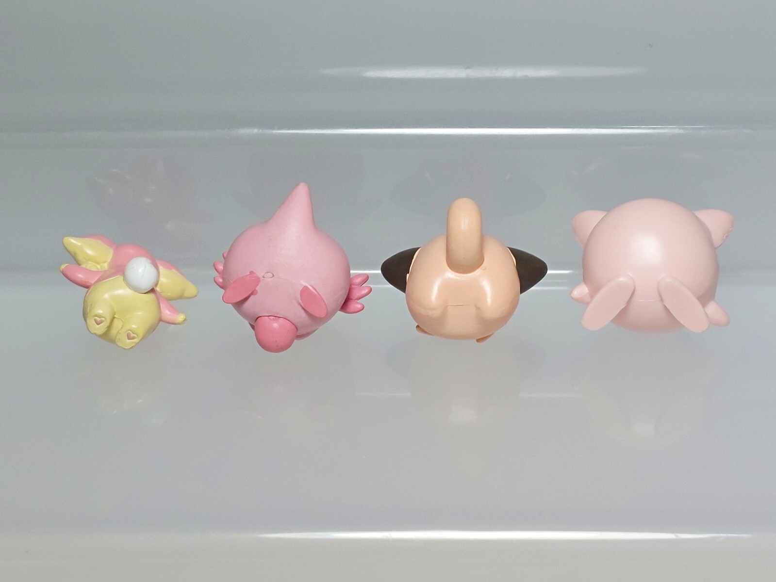 Audino Chansey Cleffa Jigglypuff Pokemon Get Collections Figure T-ARTS 0.8-1in