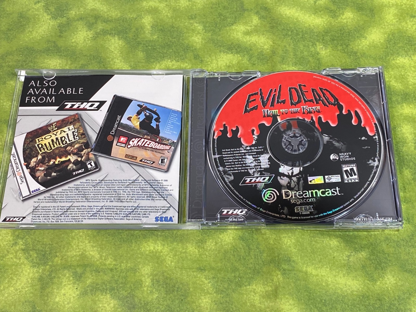 Evil Dead: Hail to the King Sega Dreamcast DC CIB Complete + Manual NO scratches