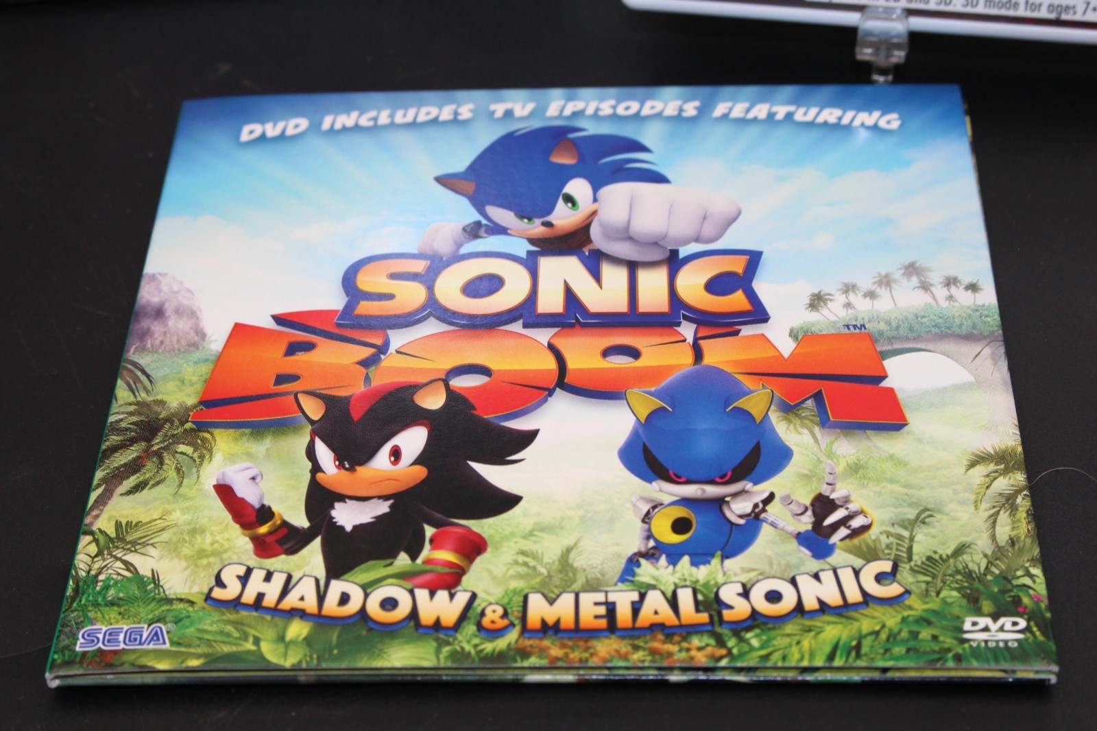 Sonic Boom: Fire & Ice (Nintendo 3DS, 2016) Complete. (WITH BONUS DVD) Tested