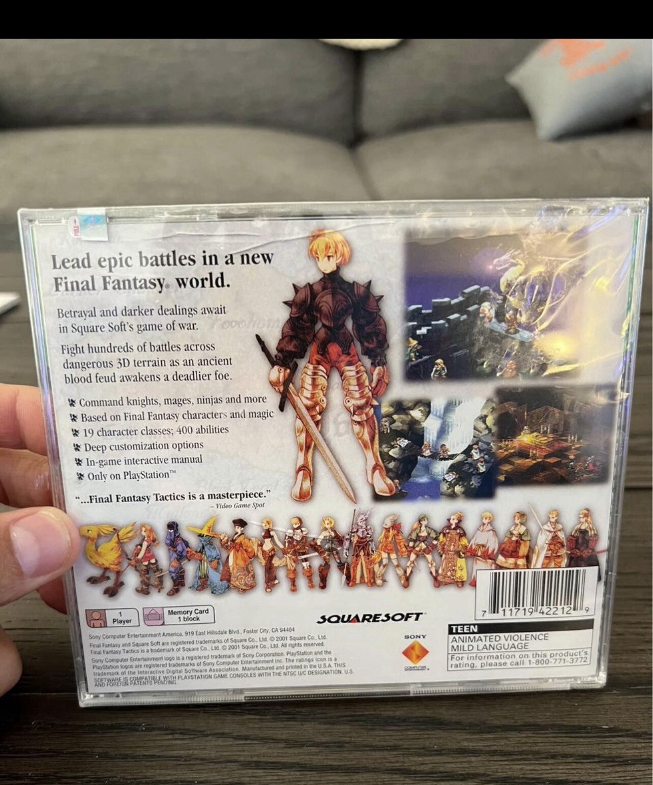 Final Fantasy Tactics (Sony PlayStation 1, 1998)