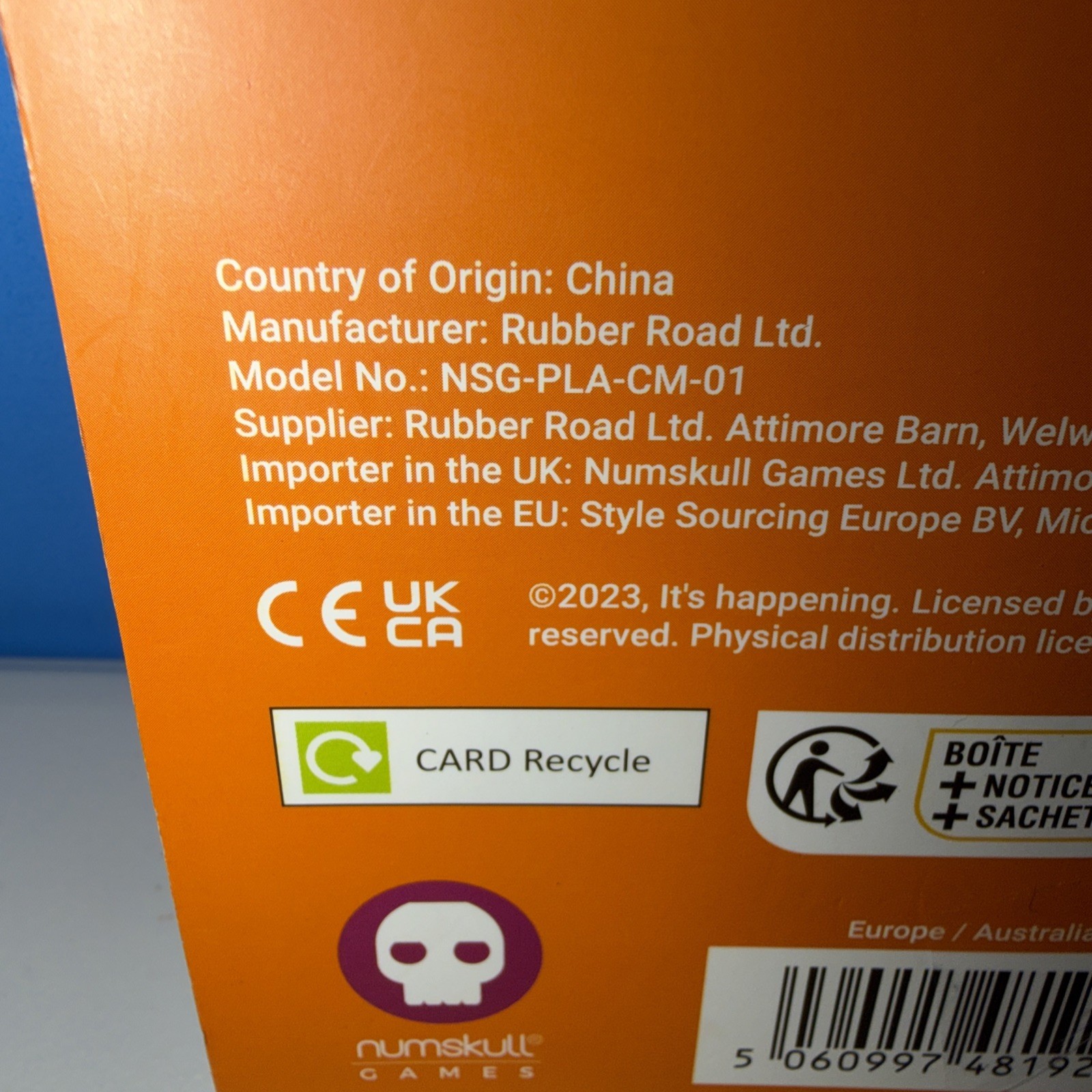 Plate Up! Numskull Games Collector’s Edition Figures Only Open Box