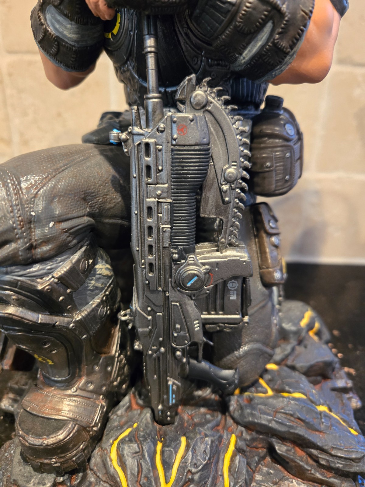 Gears of War 3 Limited Edition PVC Marcus Fenix Collectors Statue – PERFECT!