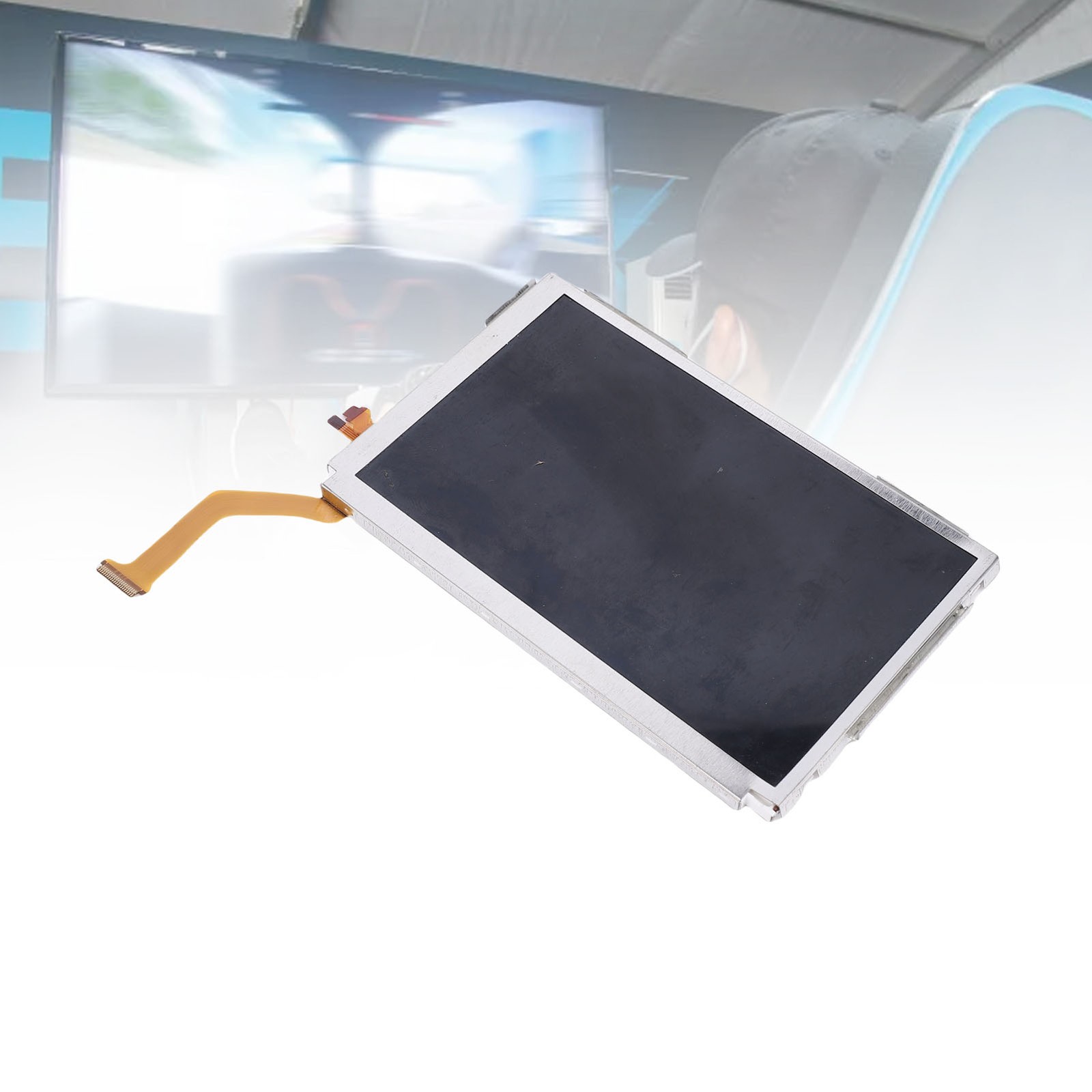 Top Upper LCD Screen Display Replacement For New 3DS XL LL 2015 Game Consol GUQI