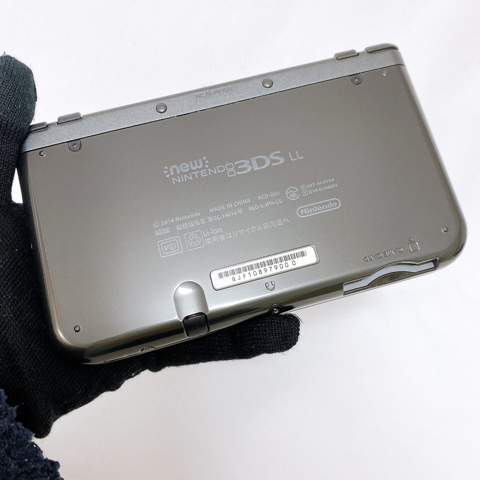 【Mint】【Top IPS】New Nintendo 3DS LL XL Metallic Black Console Japan Tested Rare