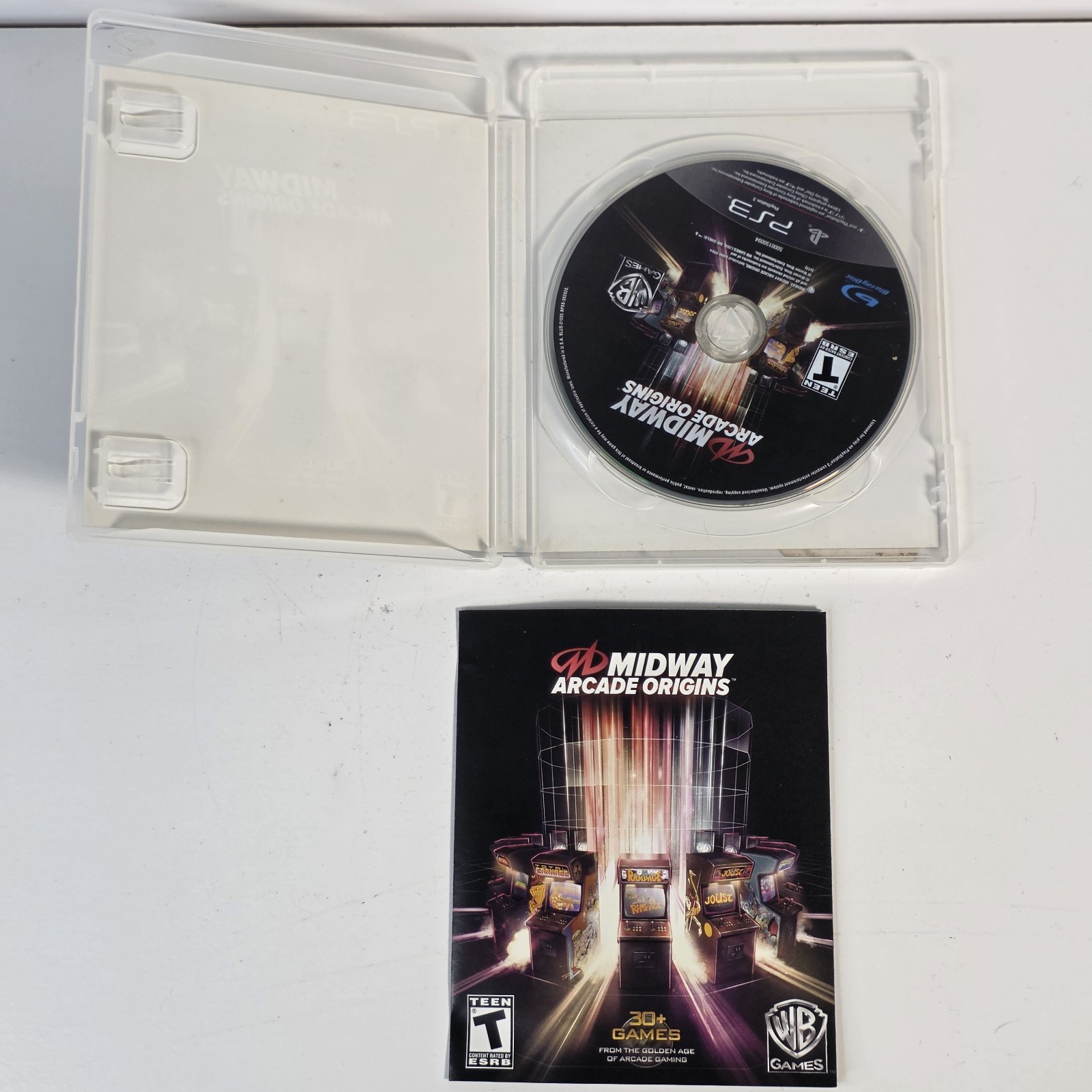 Midway Arcade Origins (Sony PlayStation 3, 2012) PS3 Complete