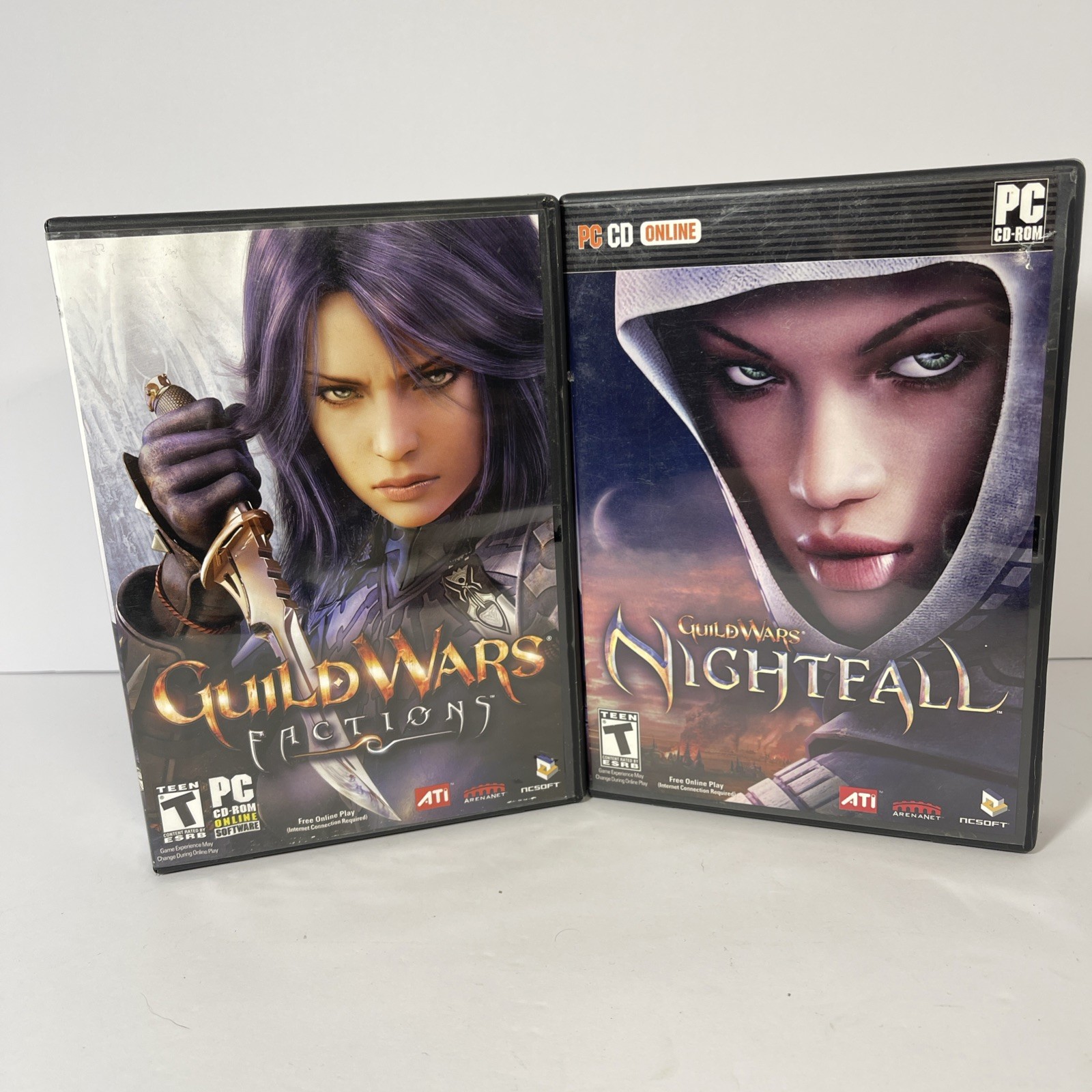 2 Guild Wars PC CD-ROM Factions And Nightfall