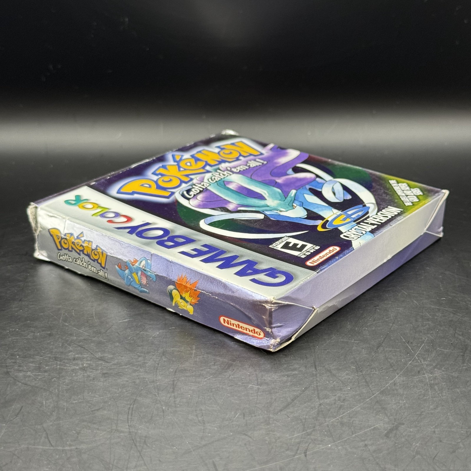 Pokemon Crystal Version (Gameboy Color, 2001) COMPLETE IN BOX (CIB) Tested!