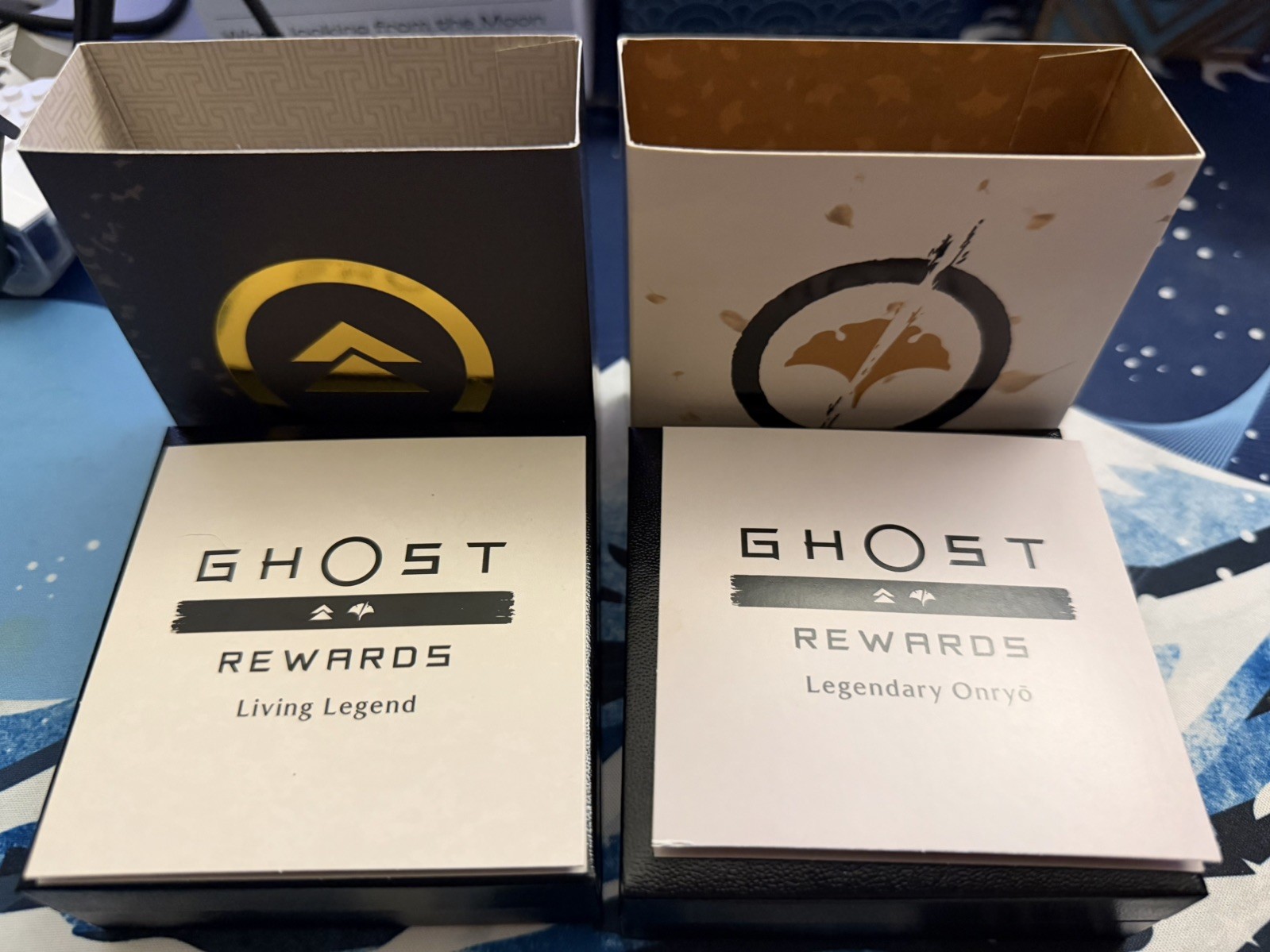 Ghost of Tsushima / Yotei – Living Legend Platinum Trophy Pins – Limited Edition