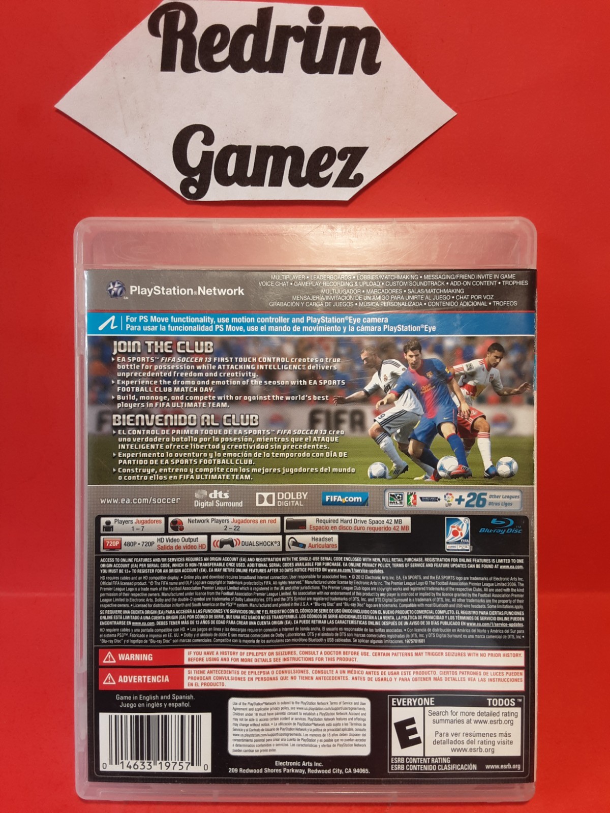 FIFA Soccer 13 COMPLETE Sony PS3 Playstation Video Games EA Sports
