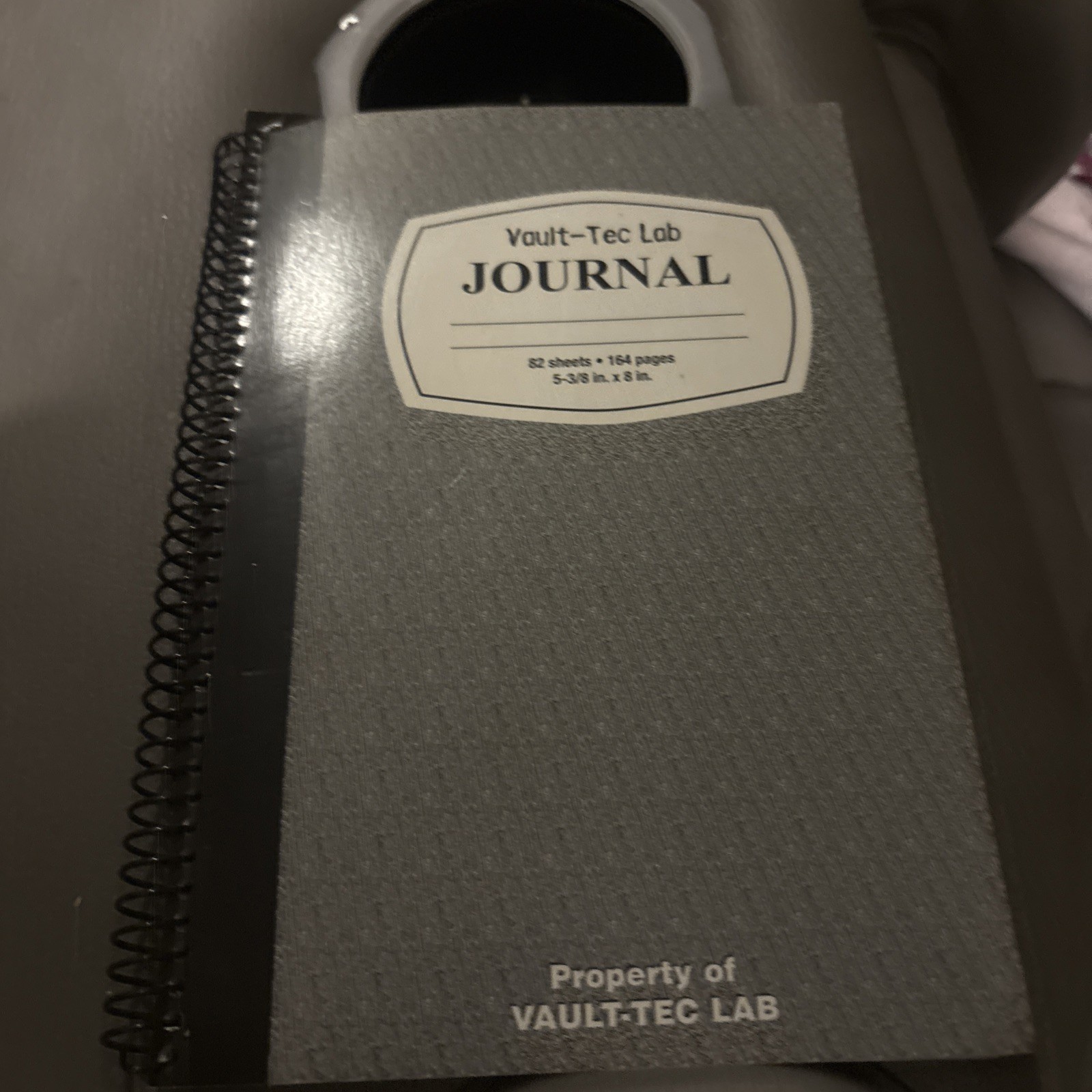 Vintage Vault Tec Lab Journal Game Manual Only