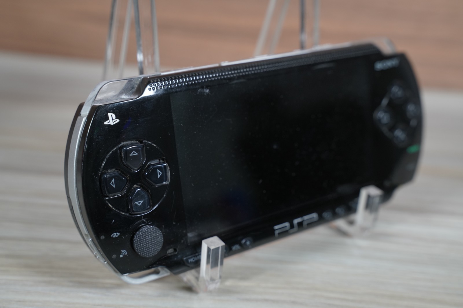 Sony PlayStation Portable PSP 1001 Black Fat Console Tested NEW BATTERY! CLEAN