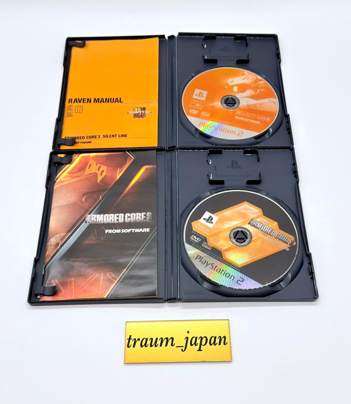 ARMORED CORE 1 2 3 Last raven another age series Set PlayStation2 Tested Games