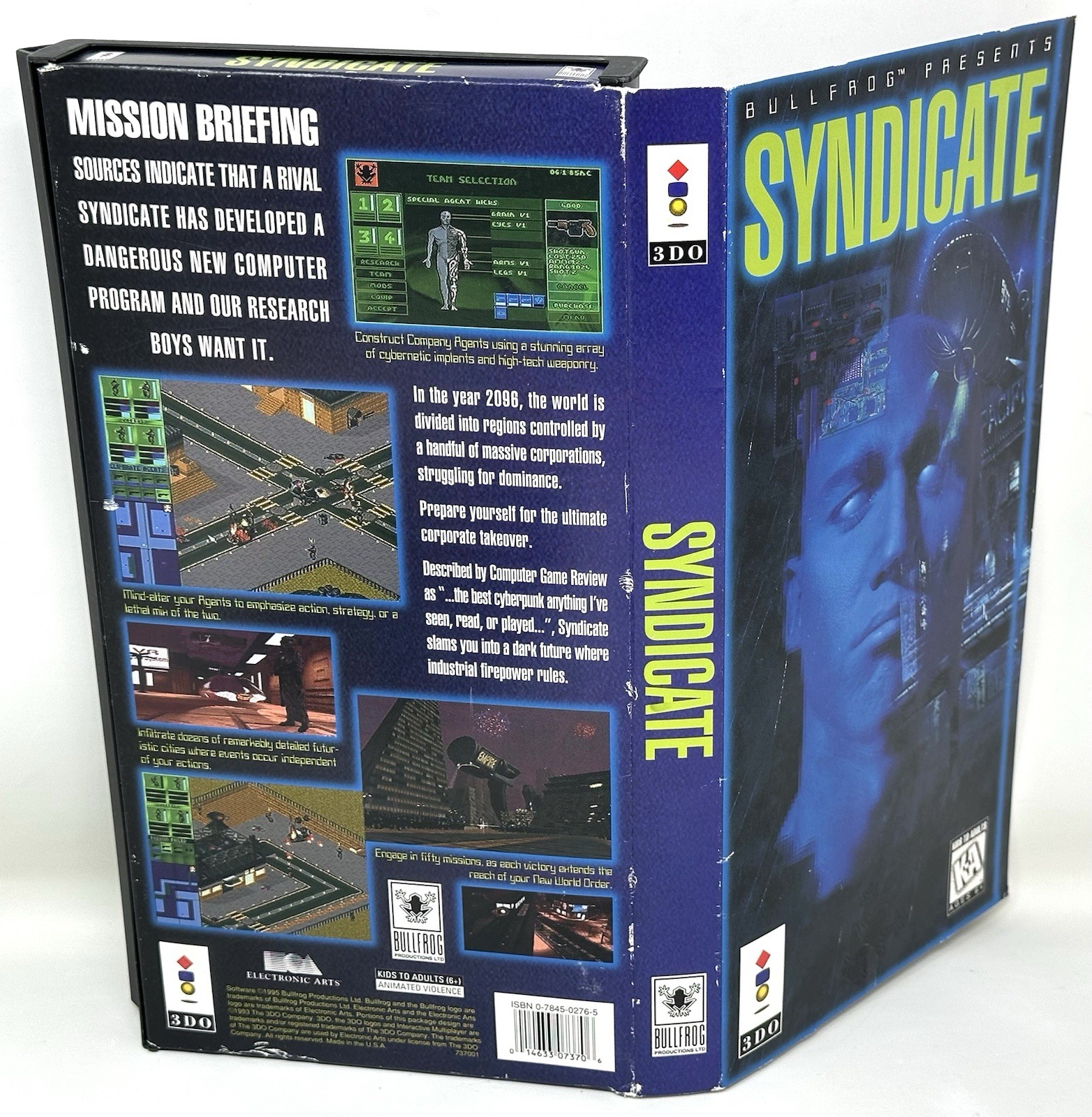 Syndicate (Panasonic 3DO, 1995) Longbox – CIB Complete