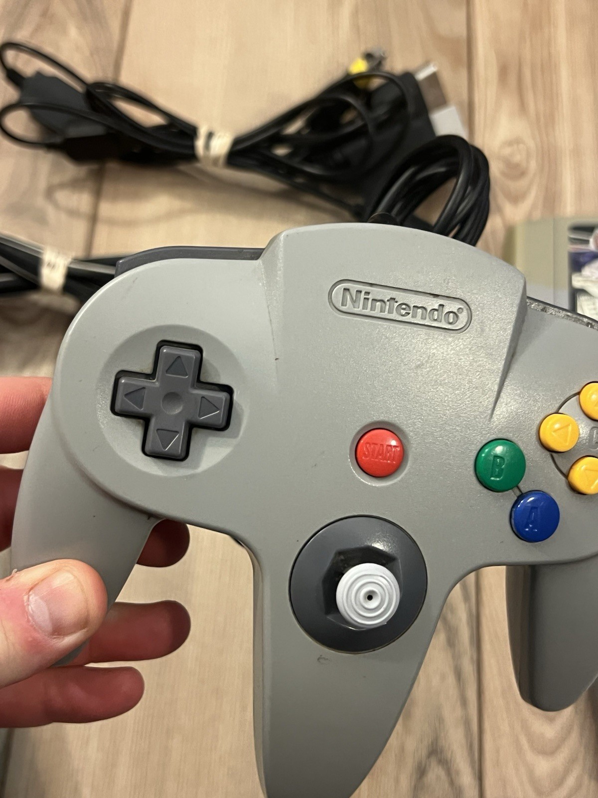 Nintendo N64 Funtastic Ice Blue Console Bundle 3 Games Controller Tested Works