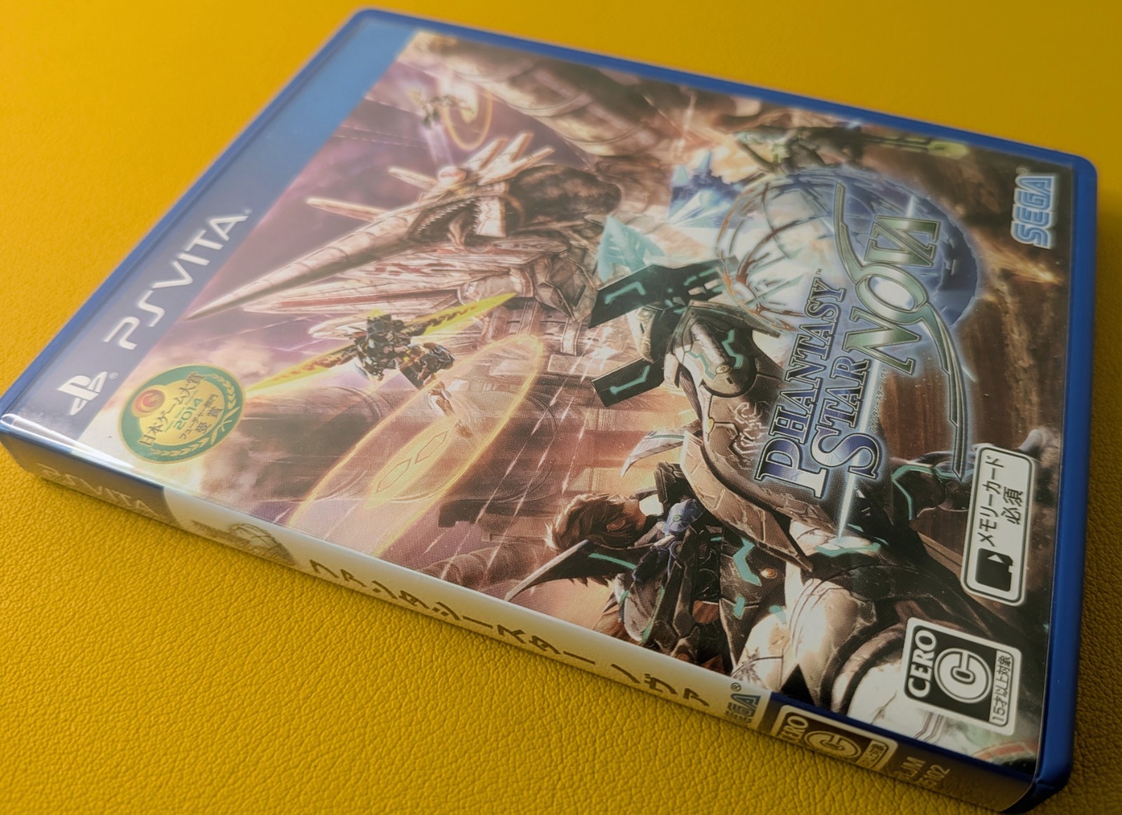 Phantasy Star Nova (2014) Sony PlayStation Vita PS Vita CIB Japanese Working