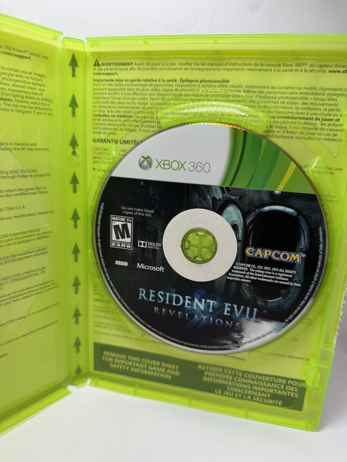 Lot Of 5 Xbox 360 Horror Resident Evil Condemned Vampire Games Tested Working