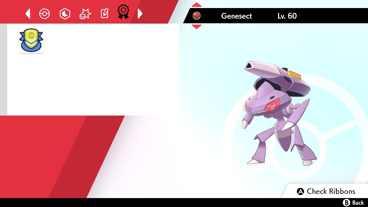 Mythical22 Genesect Event | Pokemon Sword & Shield | Game GameStop | UNTOUCHED