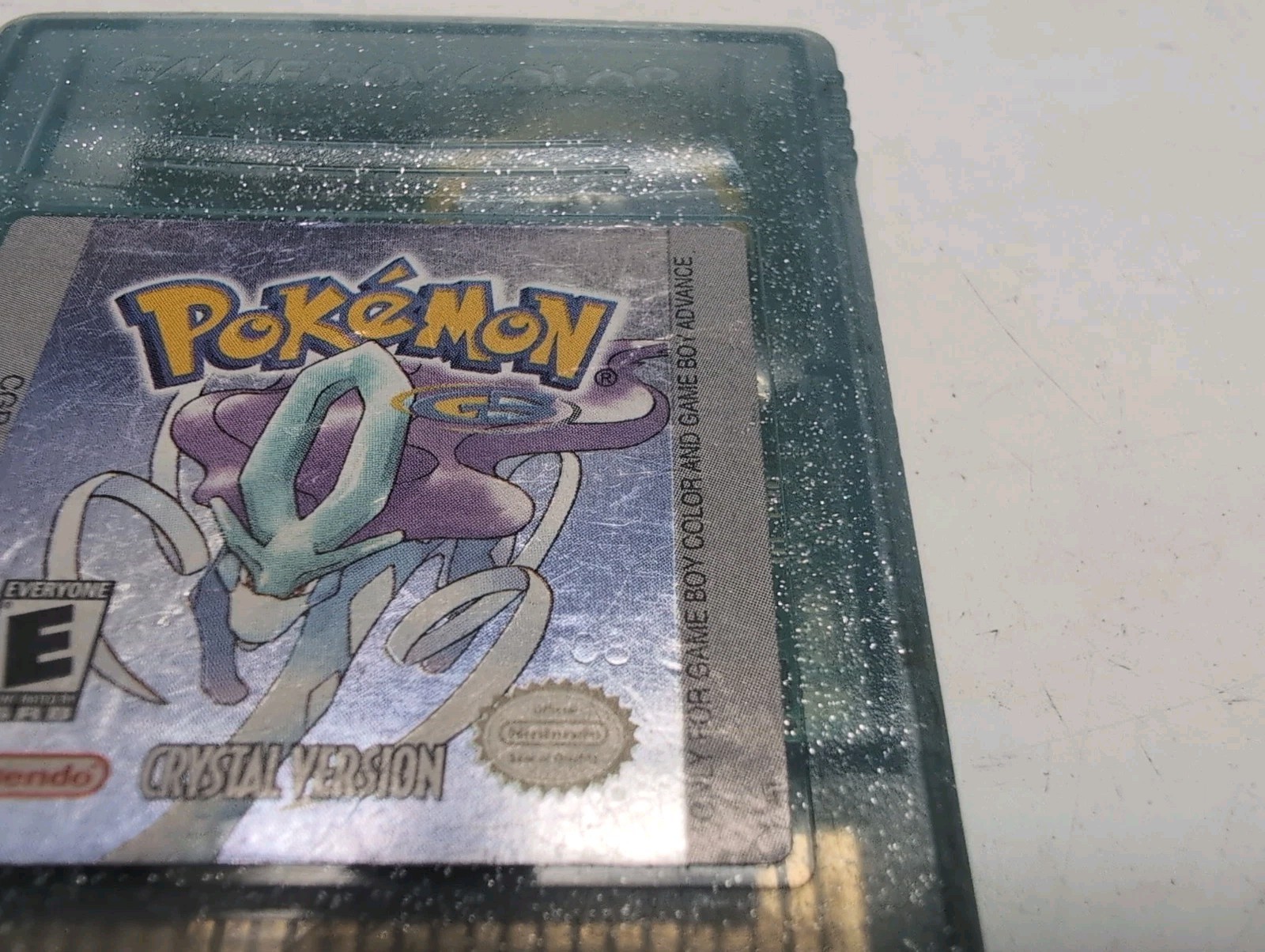 Pokemon: Crystal Version (Game Boy Color,) AUTHENTIC. Untested. Pre-owned