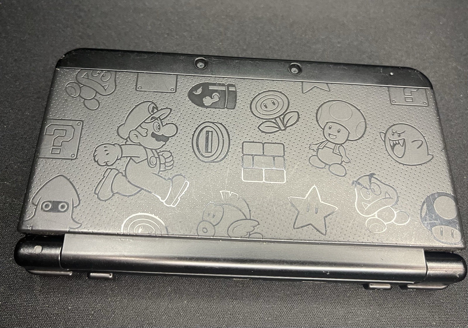 Nintendo 3DS Original Super Mario Edition 4GB Handheld System – Black