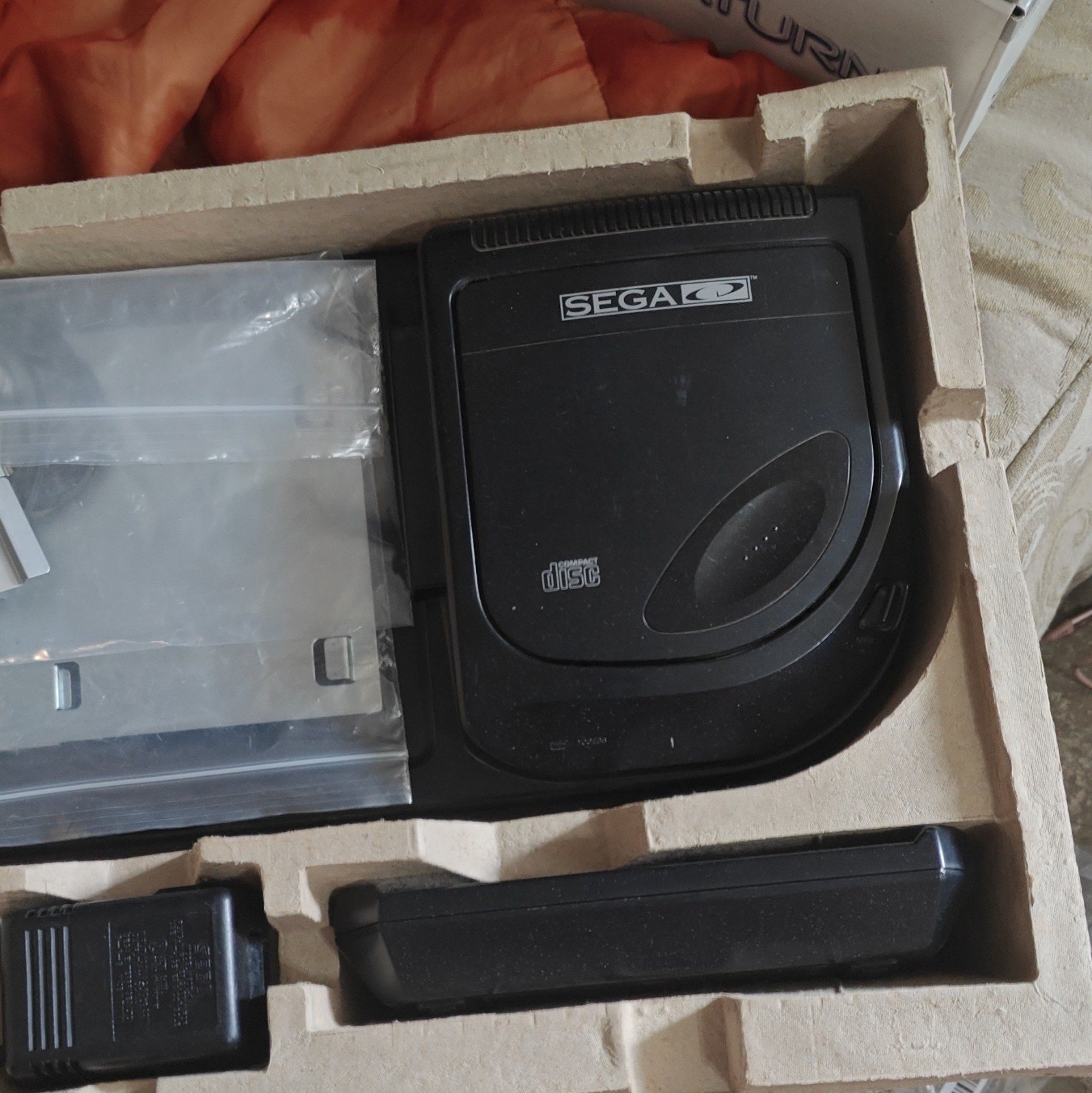 SEGA Sega CD CD-ROM System for Sega Genesis MK-4101 CD Player w/ Box