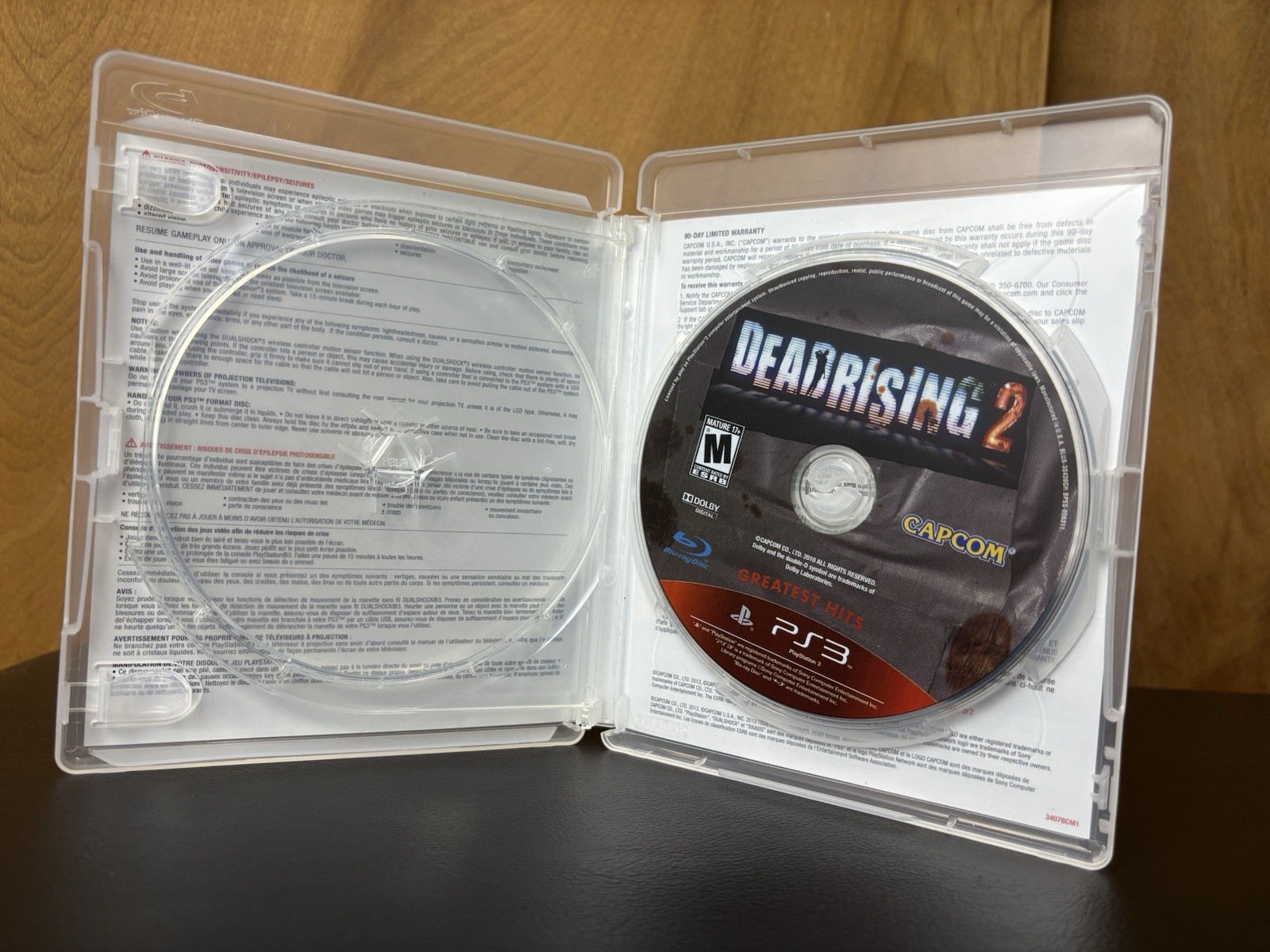 Capcom Essentials Pristine Dead Rising 2 DISC ONLY! (NO RE6!) PlayStation 3 PS3