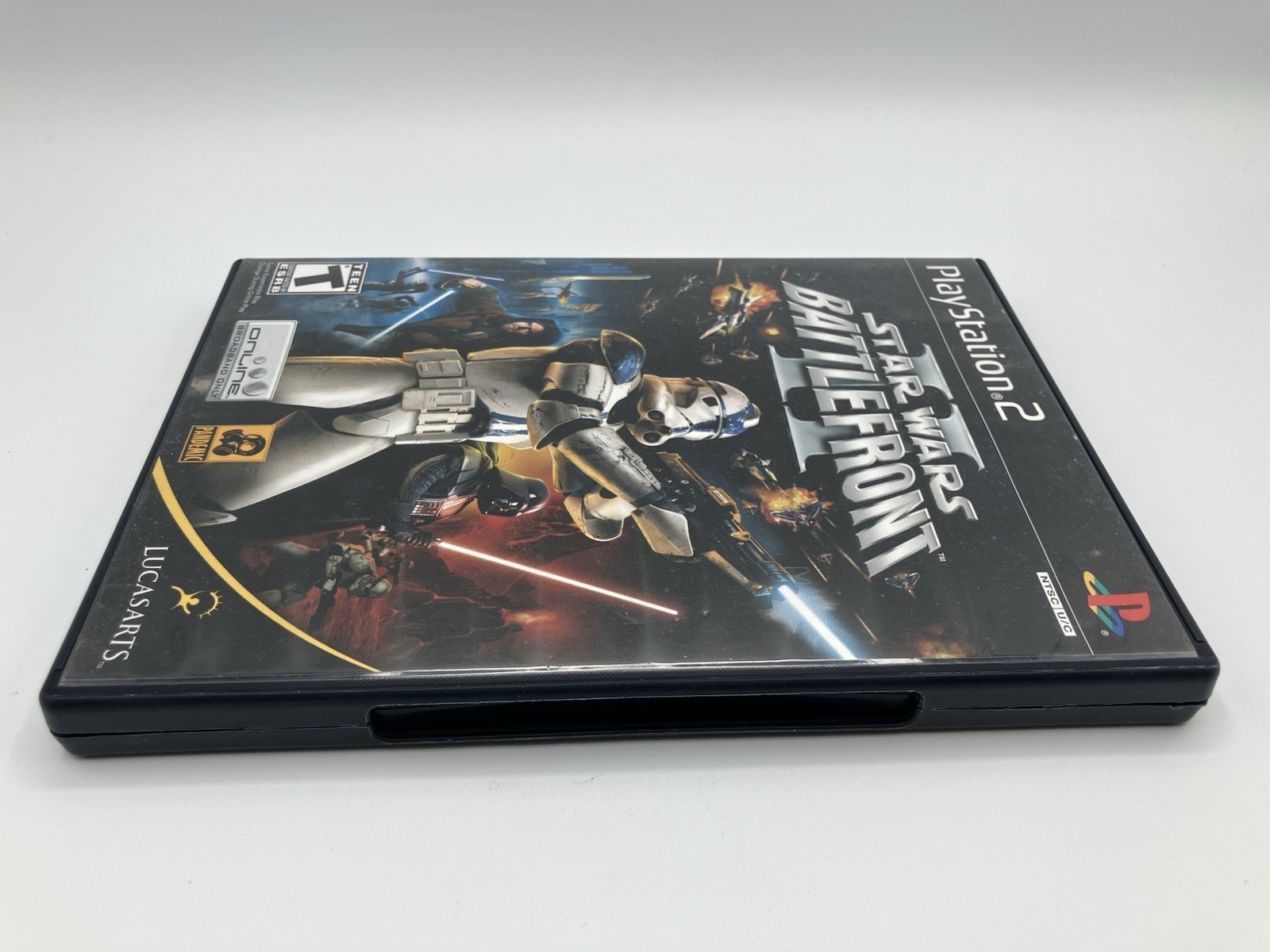 Star Wars Battlefront Black Label Playstation 2, (PS2) Complete CIB-Tested MINT