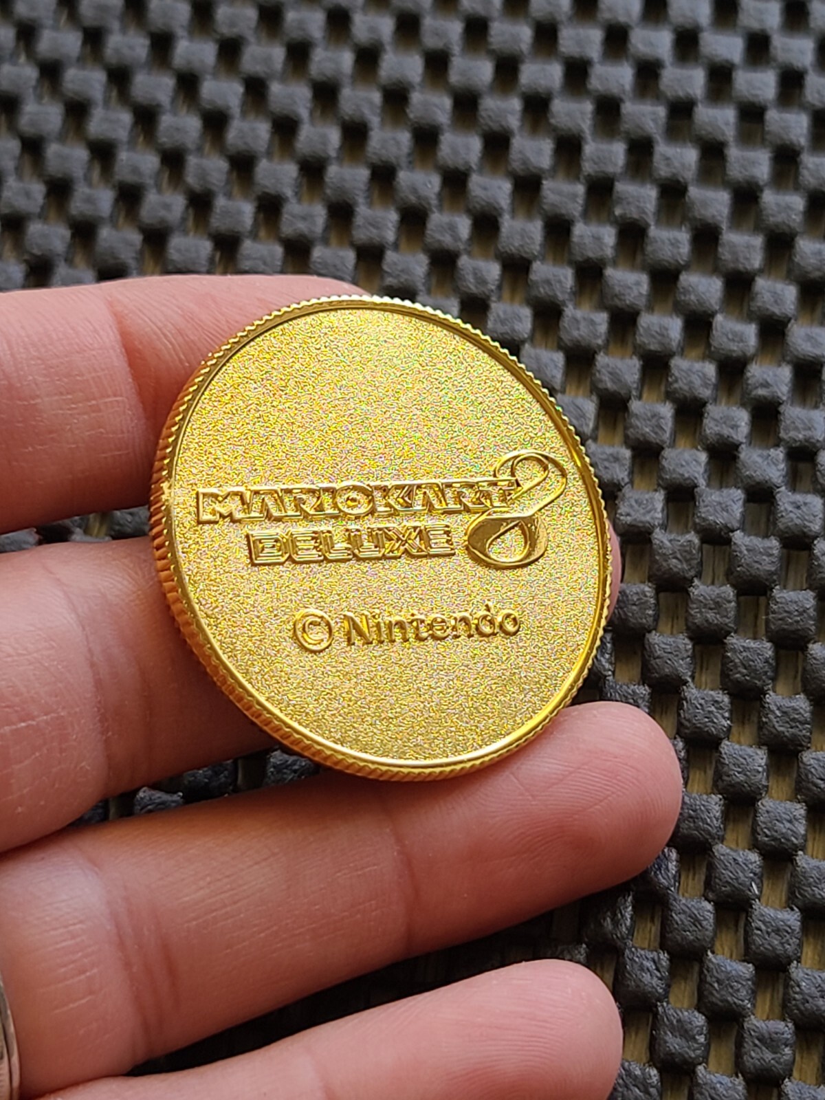 Nintendo Super Mario Coin Kart 8 Deluxe Switch Coin Medal Rare Promo SHELL CUP