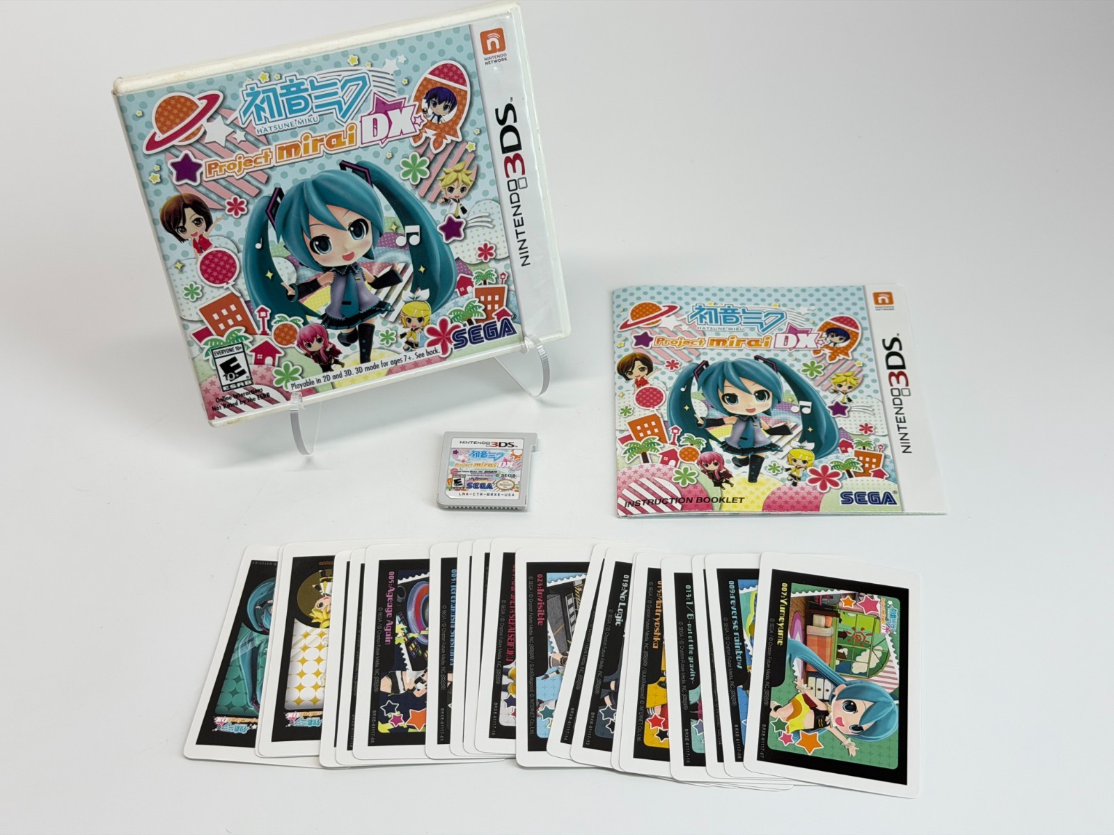 Hatsune Miku: Project Mirai DX (Nintendo 3DS) Complete & Tested