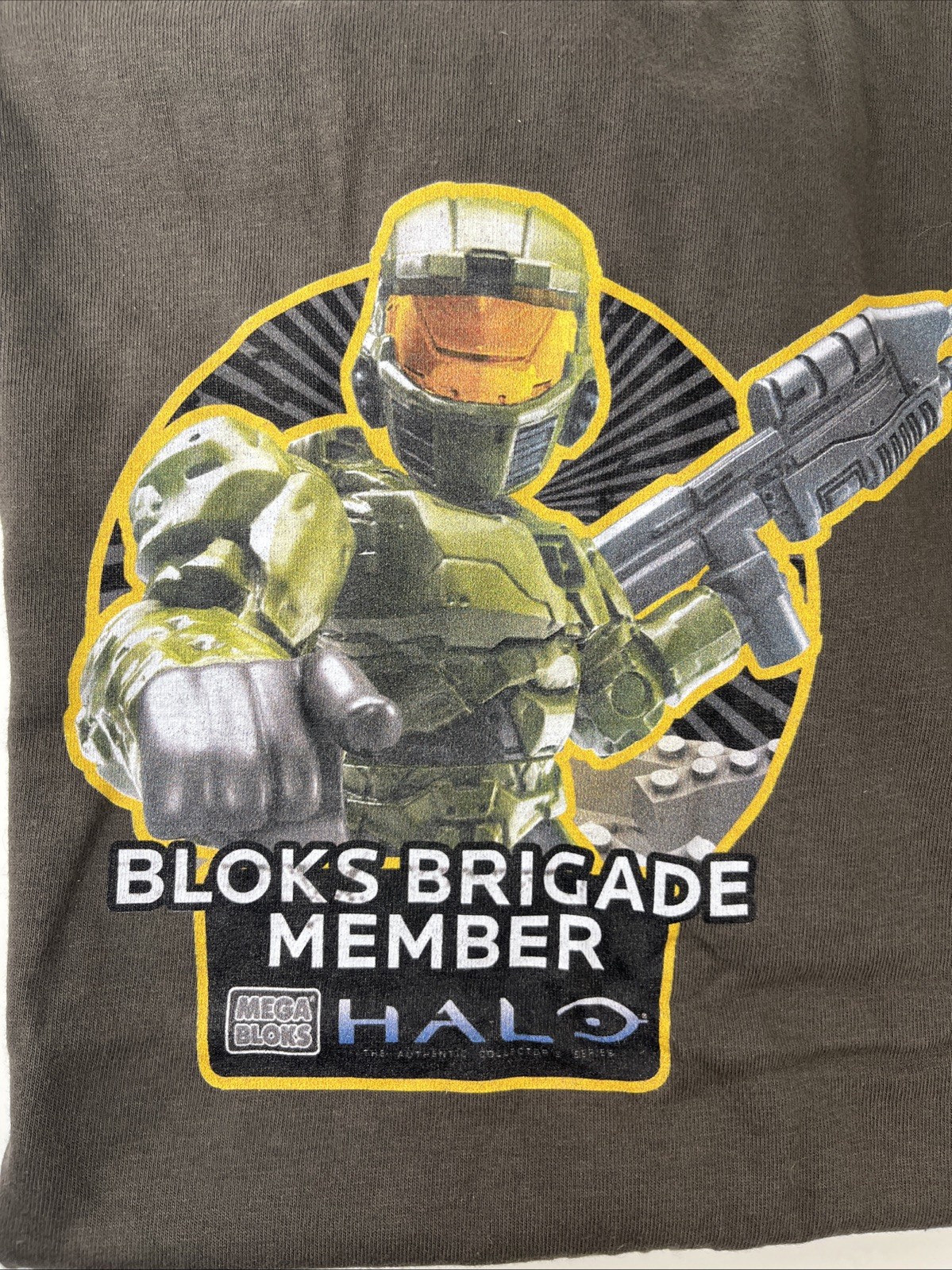 Halo Fest Member T-Shirt Men’s Large 2011 Mega Bloks Pax Prime Event Brigade