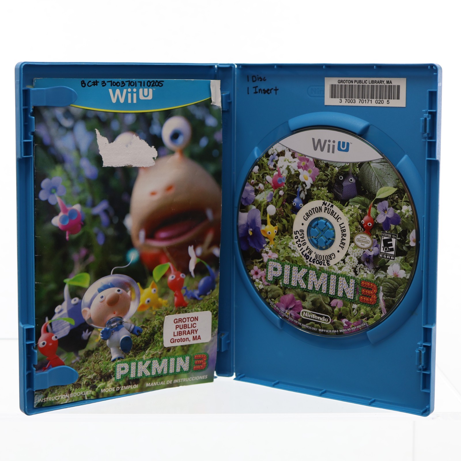 Pikmin 3 (Wii U) Complete with Manual Former Rental