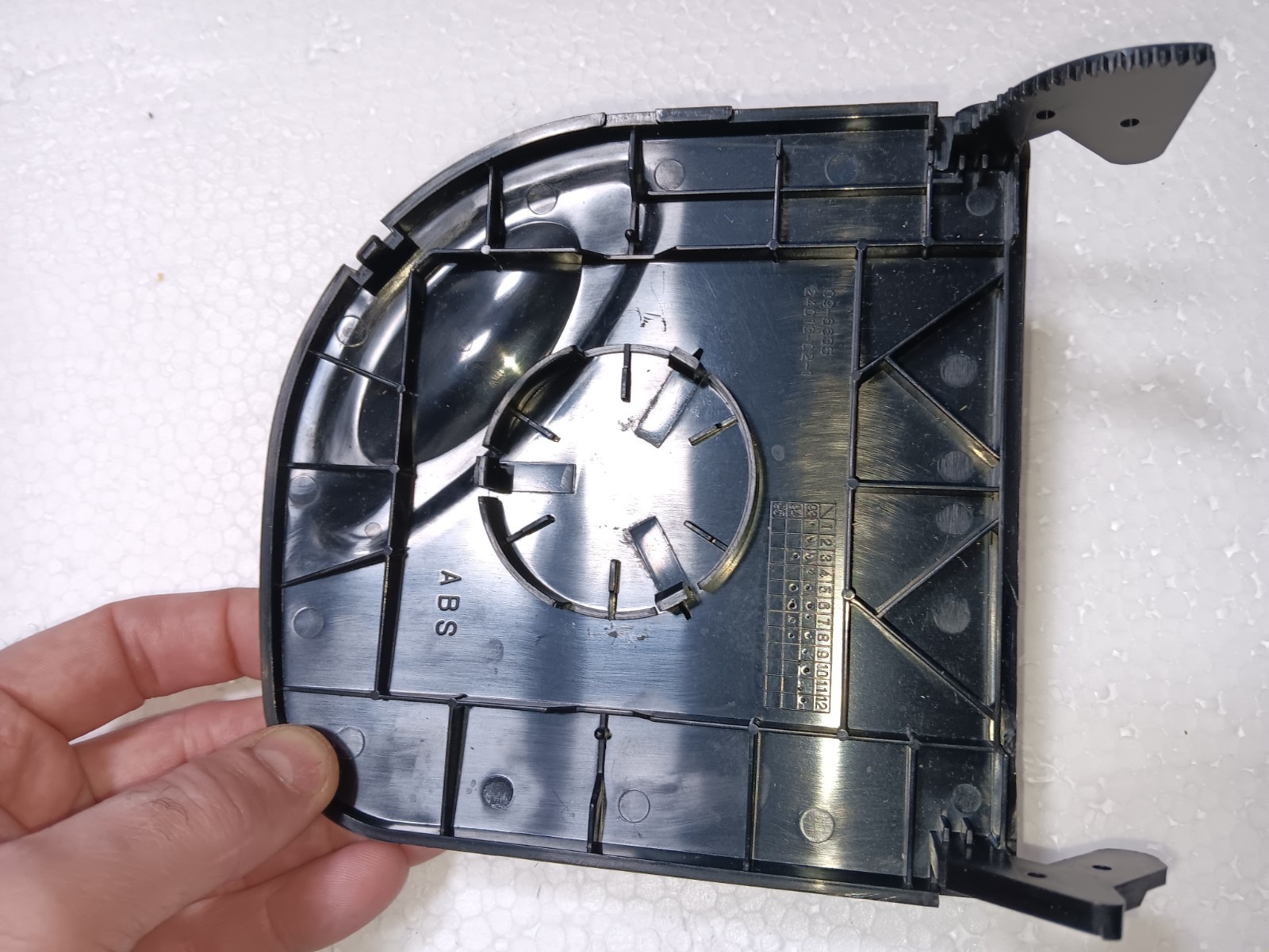 SEGA CD EMPTY-INTACT-DISK DOOR ONLY-JUST OK COSMETIC-SEE ALL