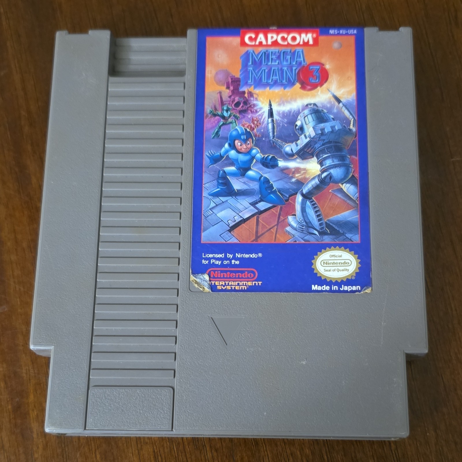 Capcom Mega Man 3 for Nintendo NES Game Cartridge NTSC-U/C (US/CA)