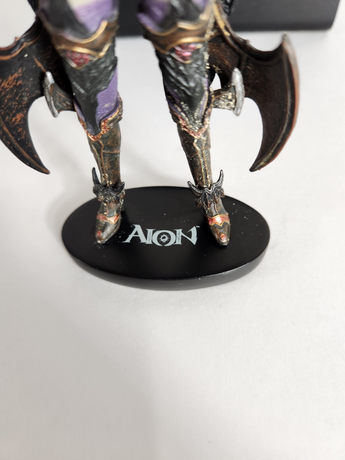 Aion Avia Figure Limited Collectors Edition Winged Asmodian Daeva Missing Weapon