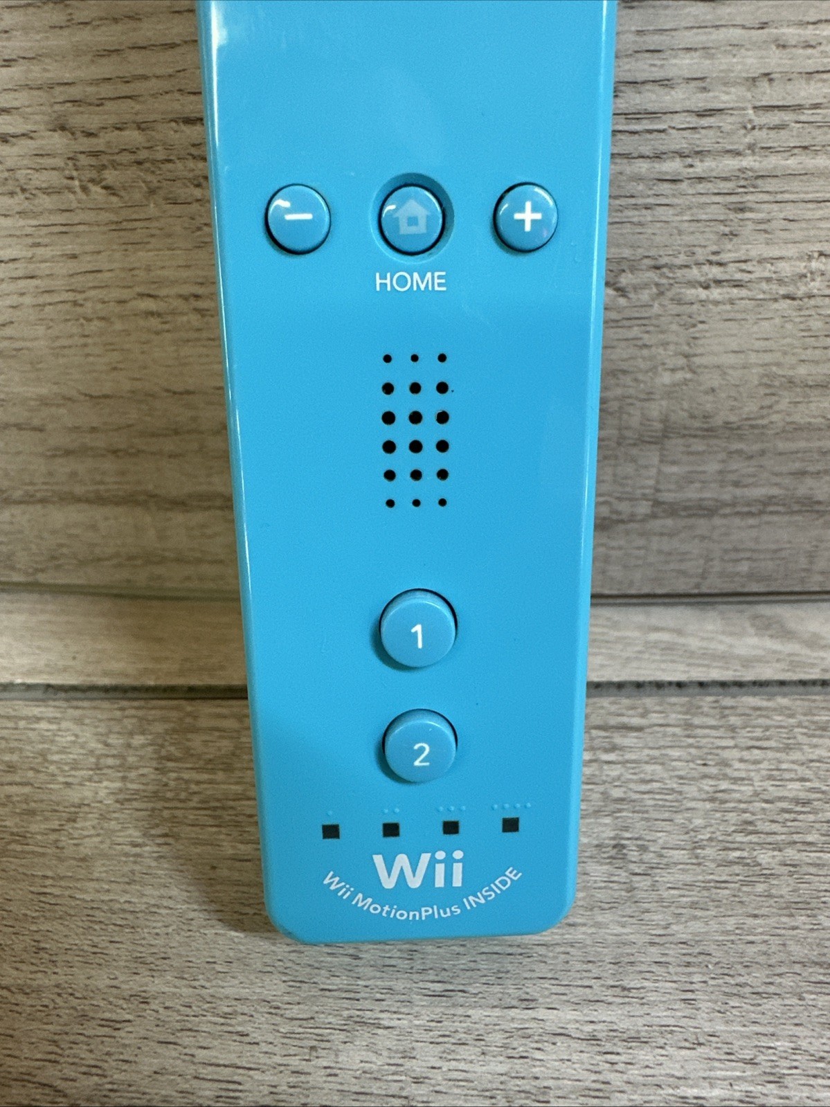 Official OEM Nintendo Wii Motion Plus Remote Controller Blue RVL-036 No Cover