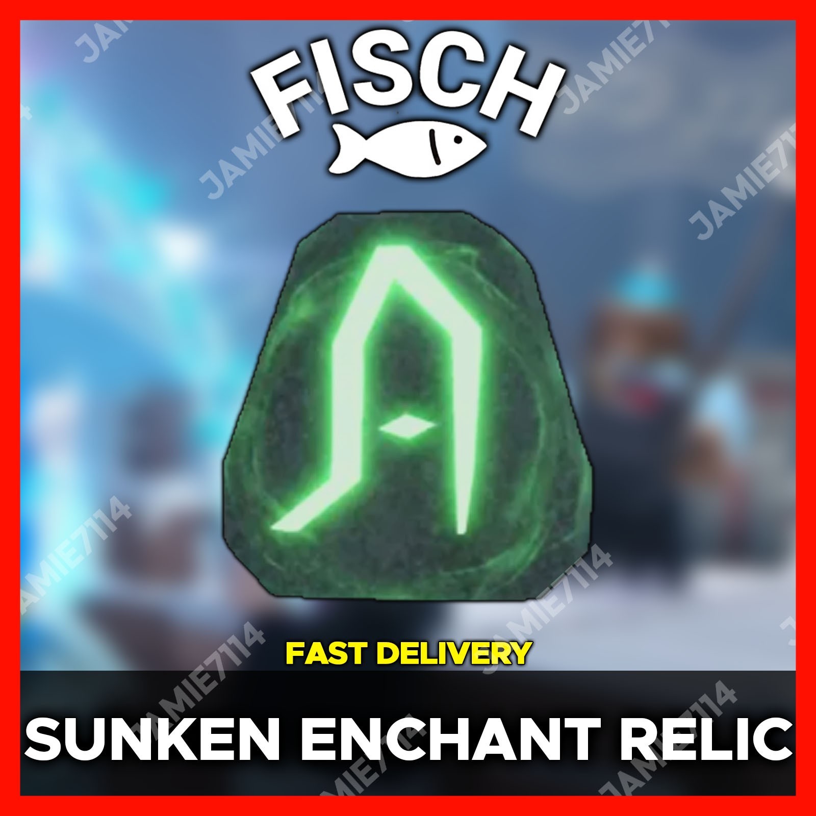 FISCH 🐟 Sunken Enchant Relic‼️CHEAP & FAST SERVICE ‼️